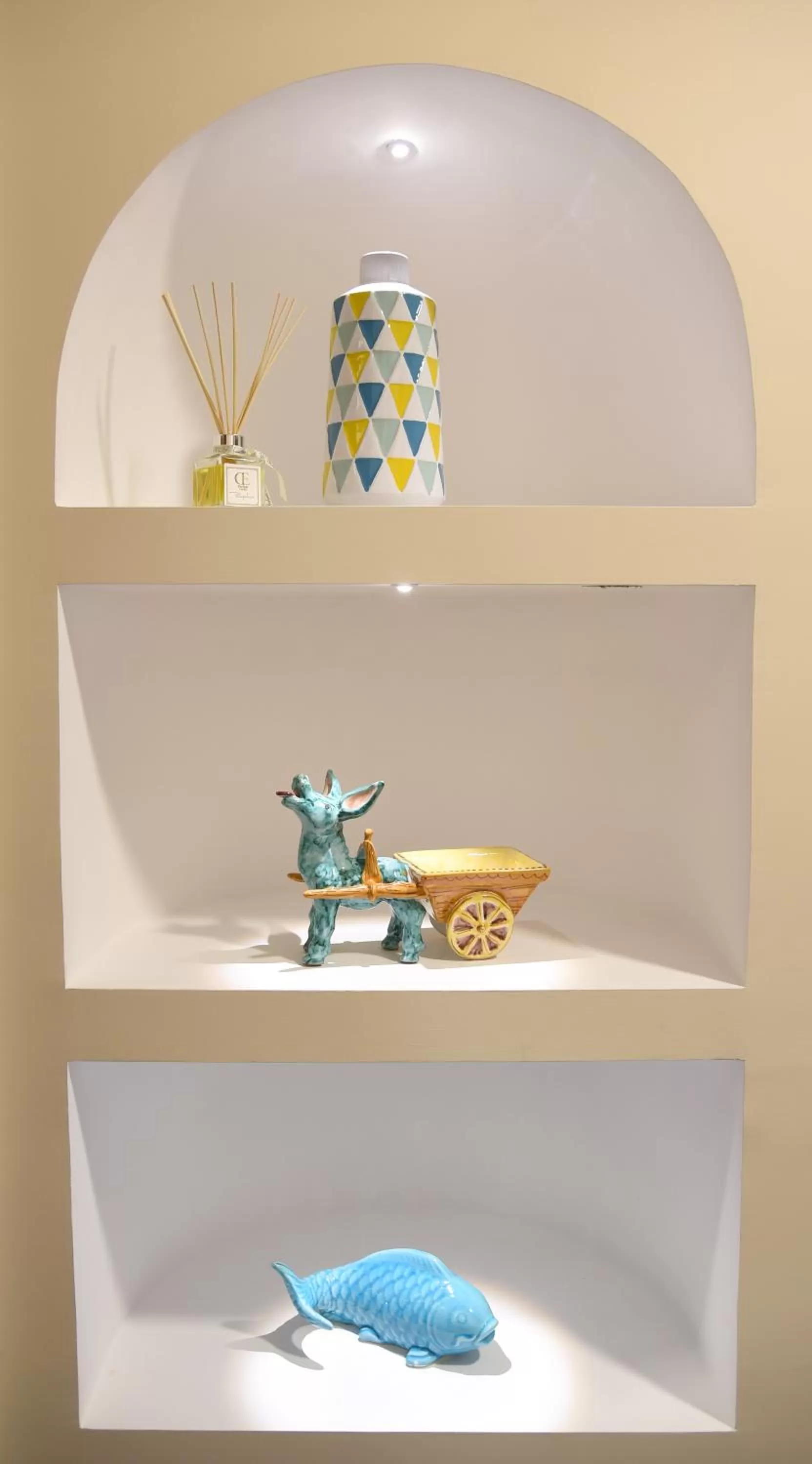 Decorative detail in Aquae Romanae