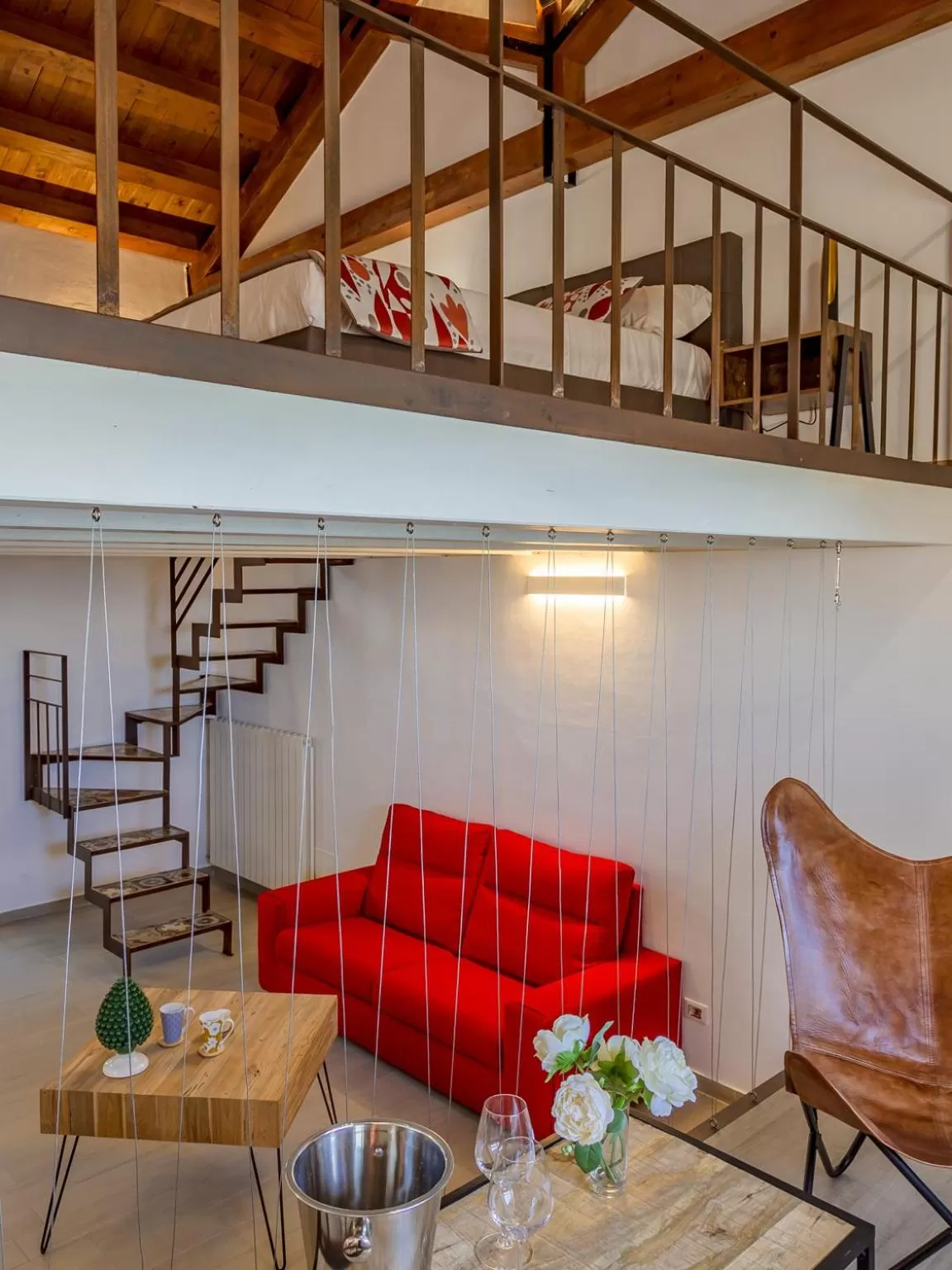 Bed in Le Maestranze Deluxe Rooms