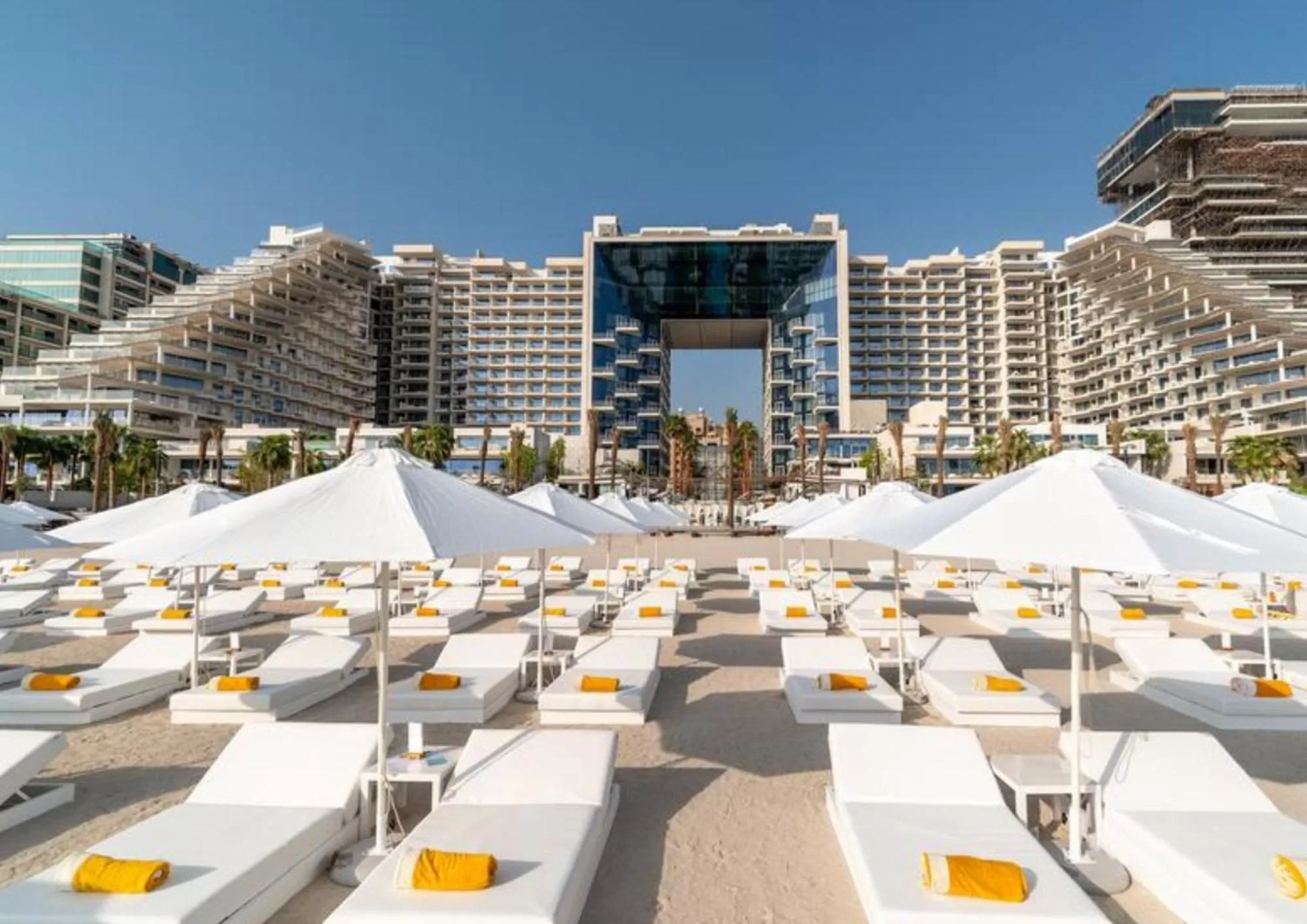 Beach in Five Palm Residences