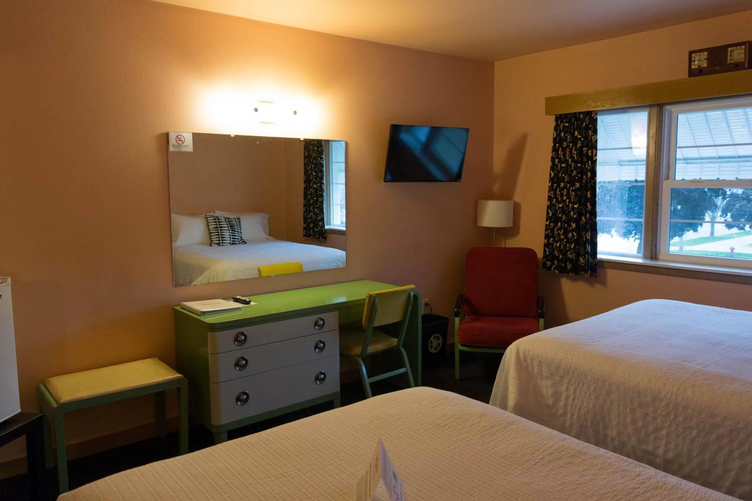 Bed in Holiday Music Motel