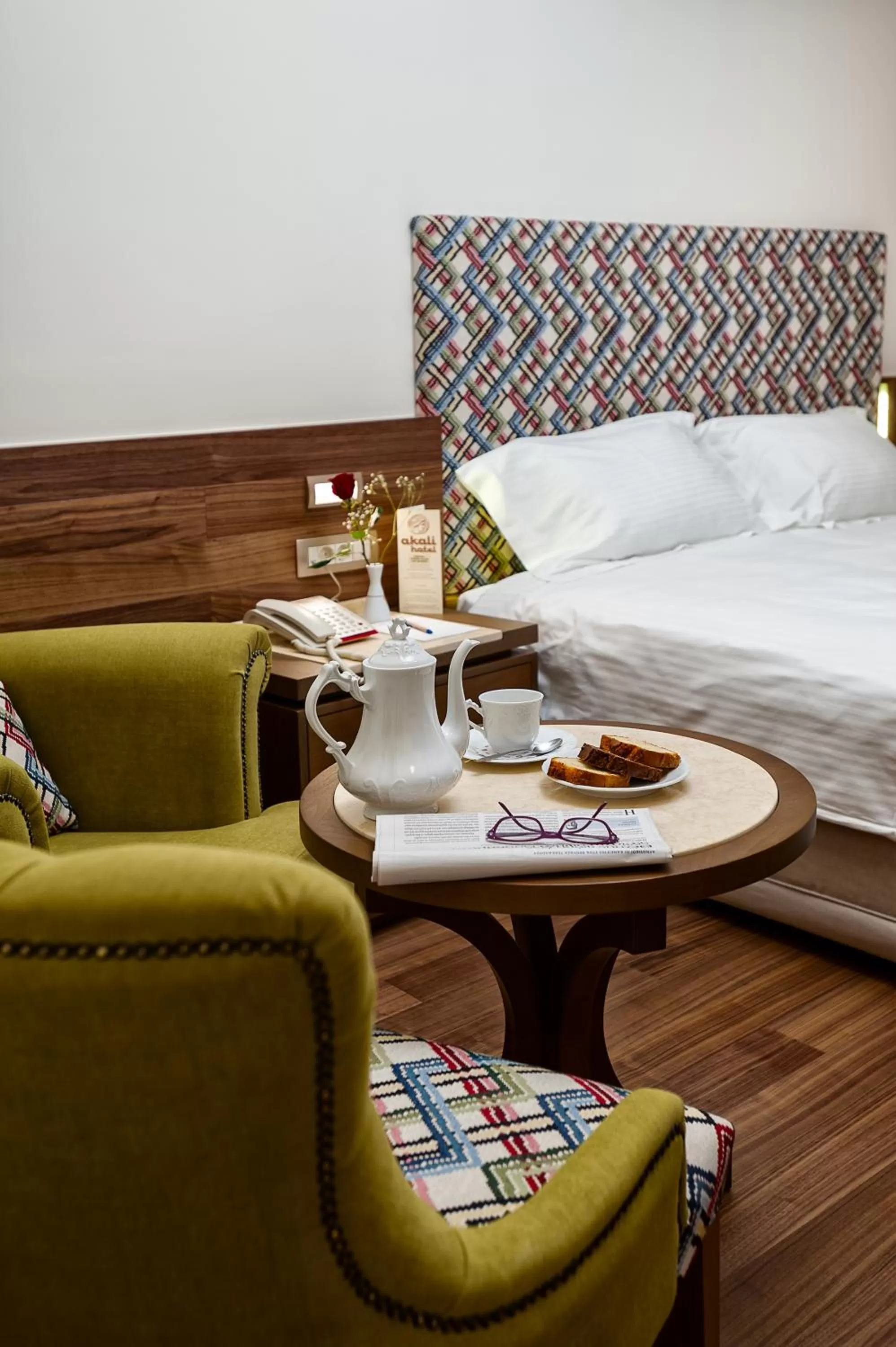 Bedroom, Bed in Civitel Akali Hotel