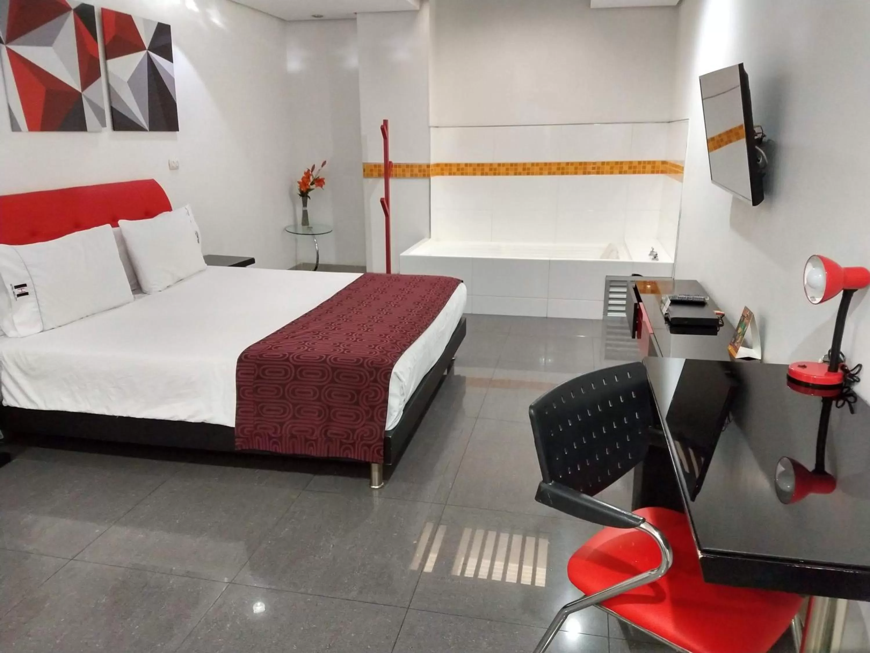 Bed in Hotel Merlott 70