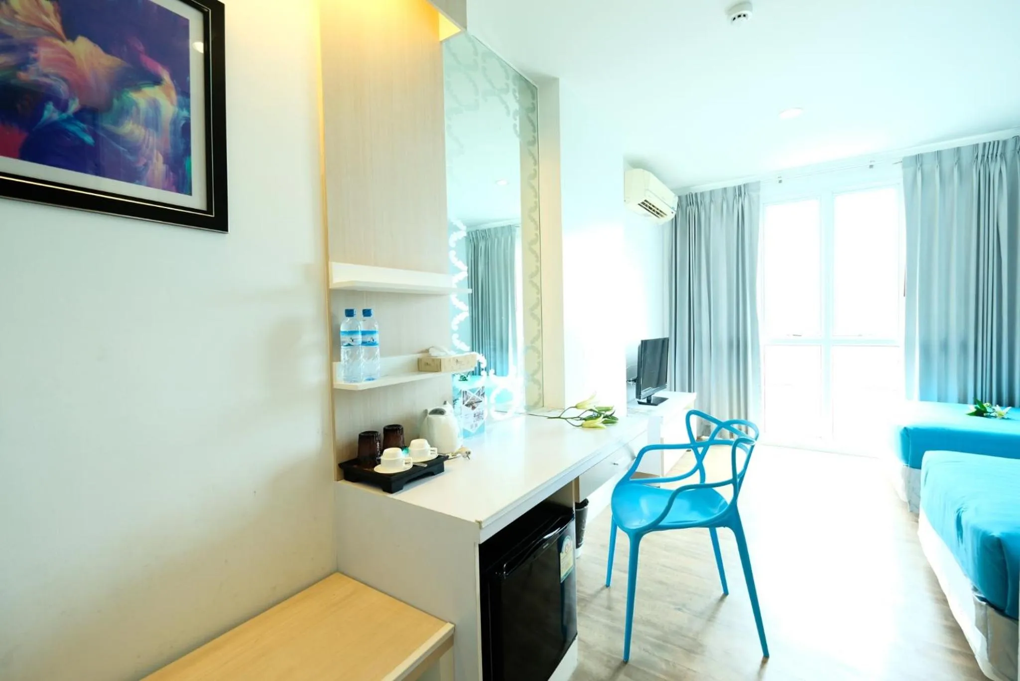 Seating area in D@Sea Hotel