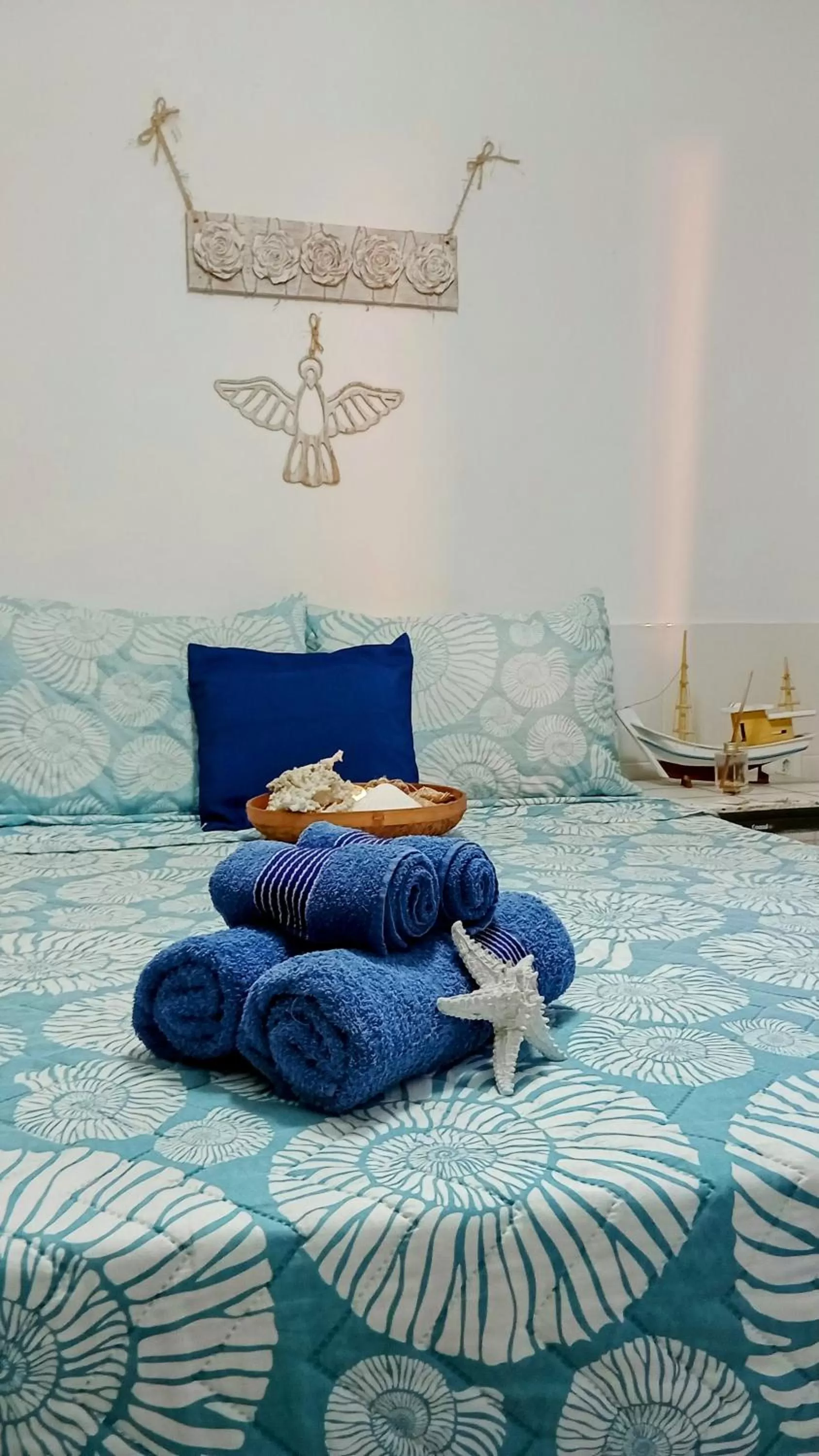 Bed in Hibiscos Pousada