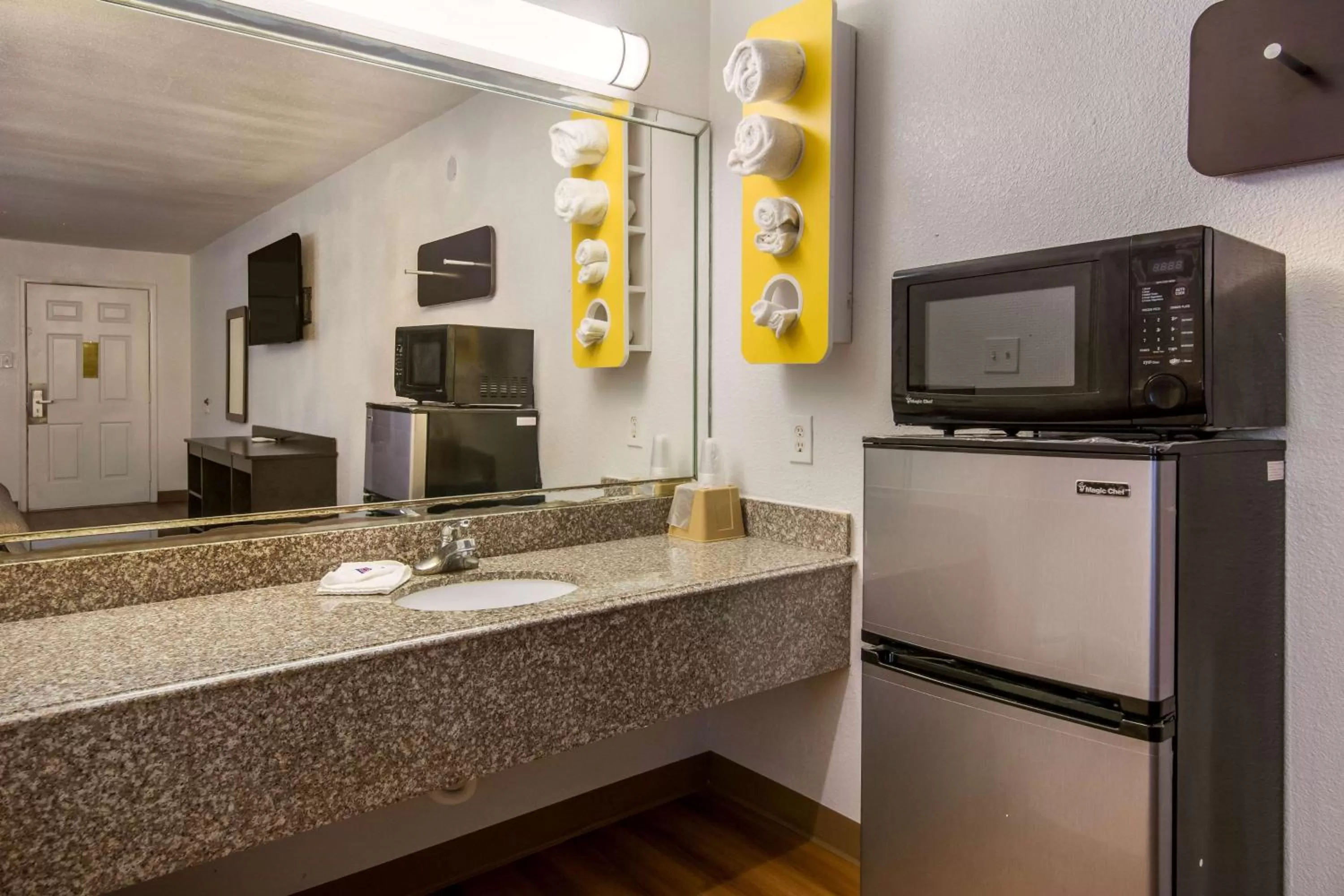 Bathroom in Motel 6-Freeport, TX