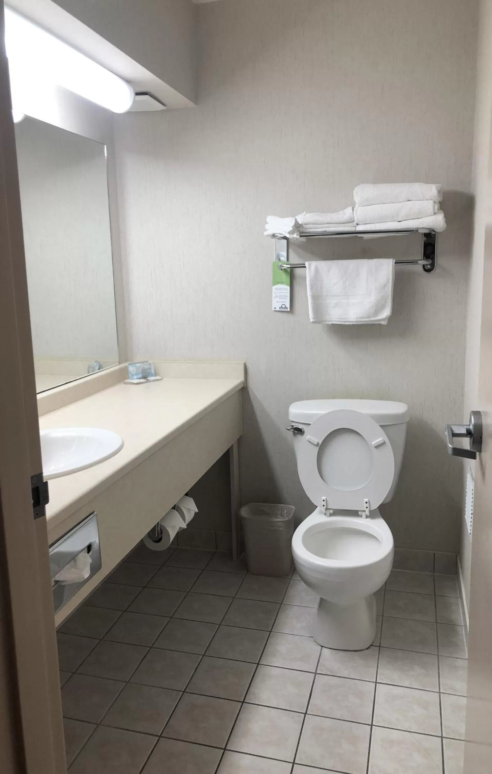 Toilet in Days Inn by Wyndham Niagara Falls Centre St By the Falls