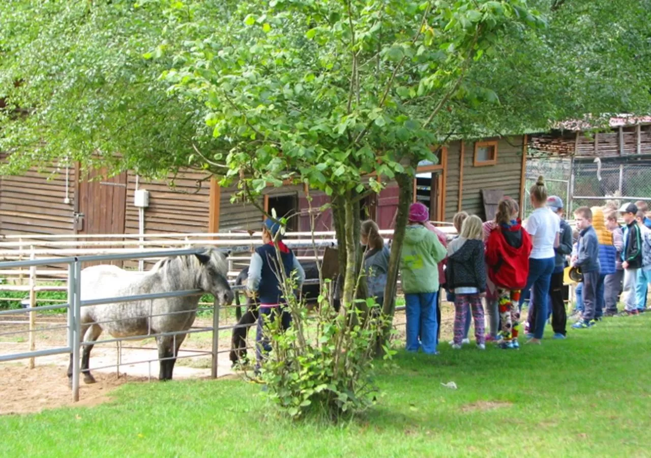 group of guests in Ziołowa Dolina