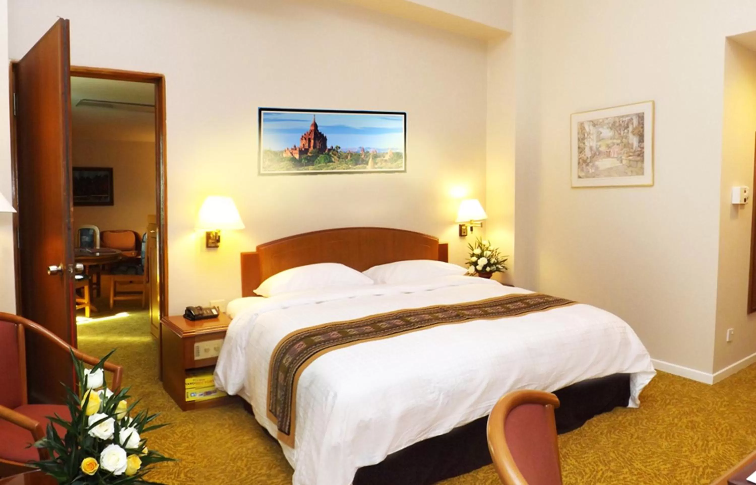 Bed in Summit Parkview Yangon