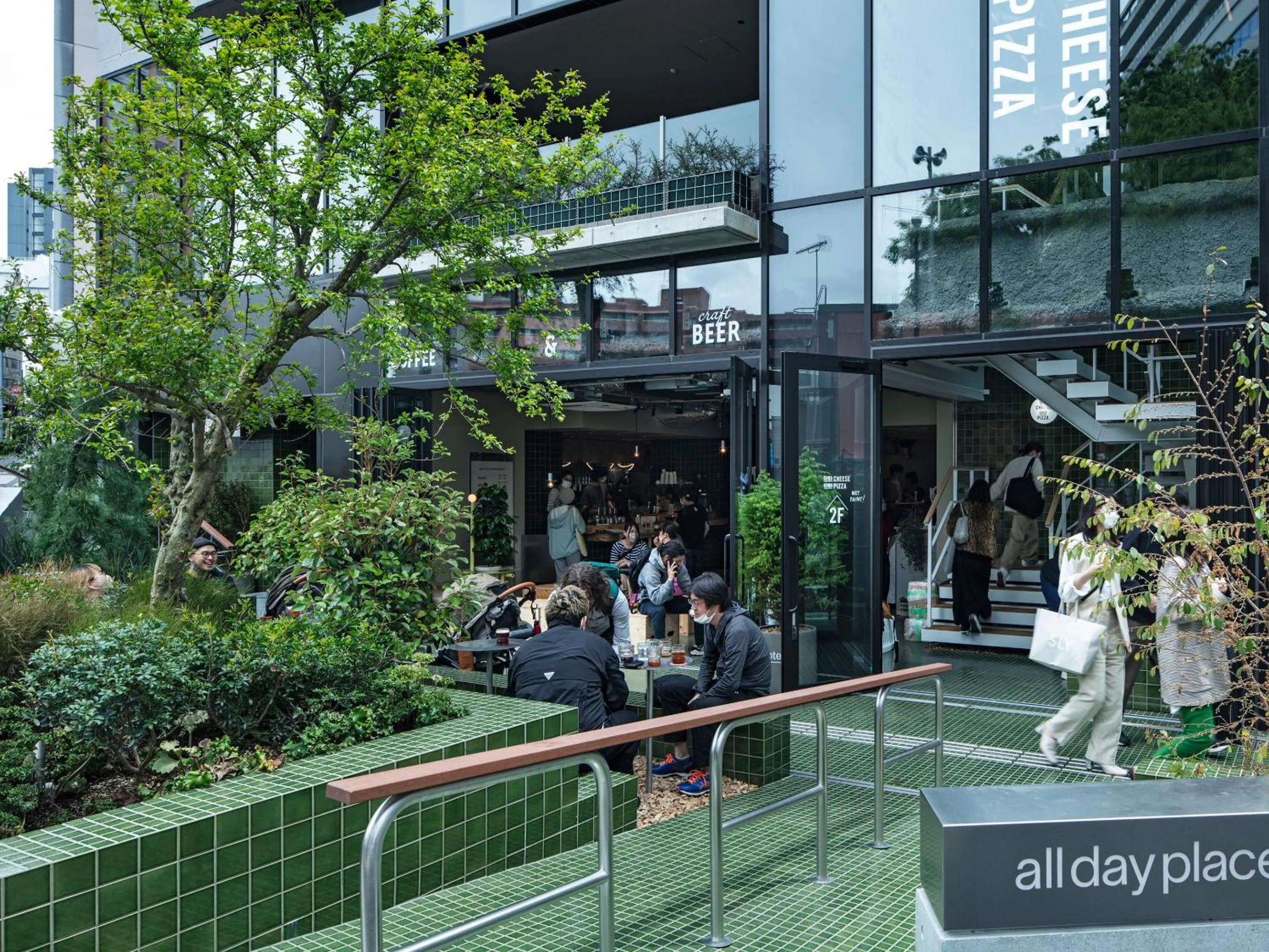Balcony/Terrace in all day place shibuya
