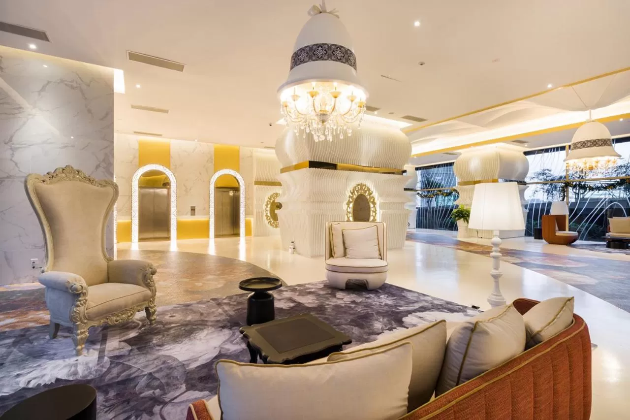 Seating area in Arte Mont Kiara Hotel Suite