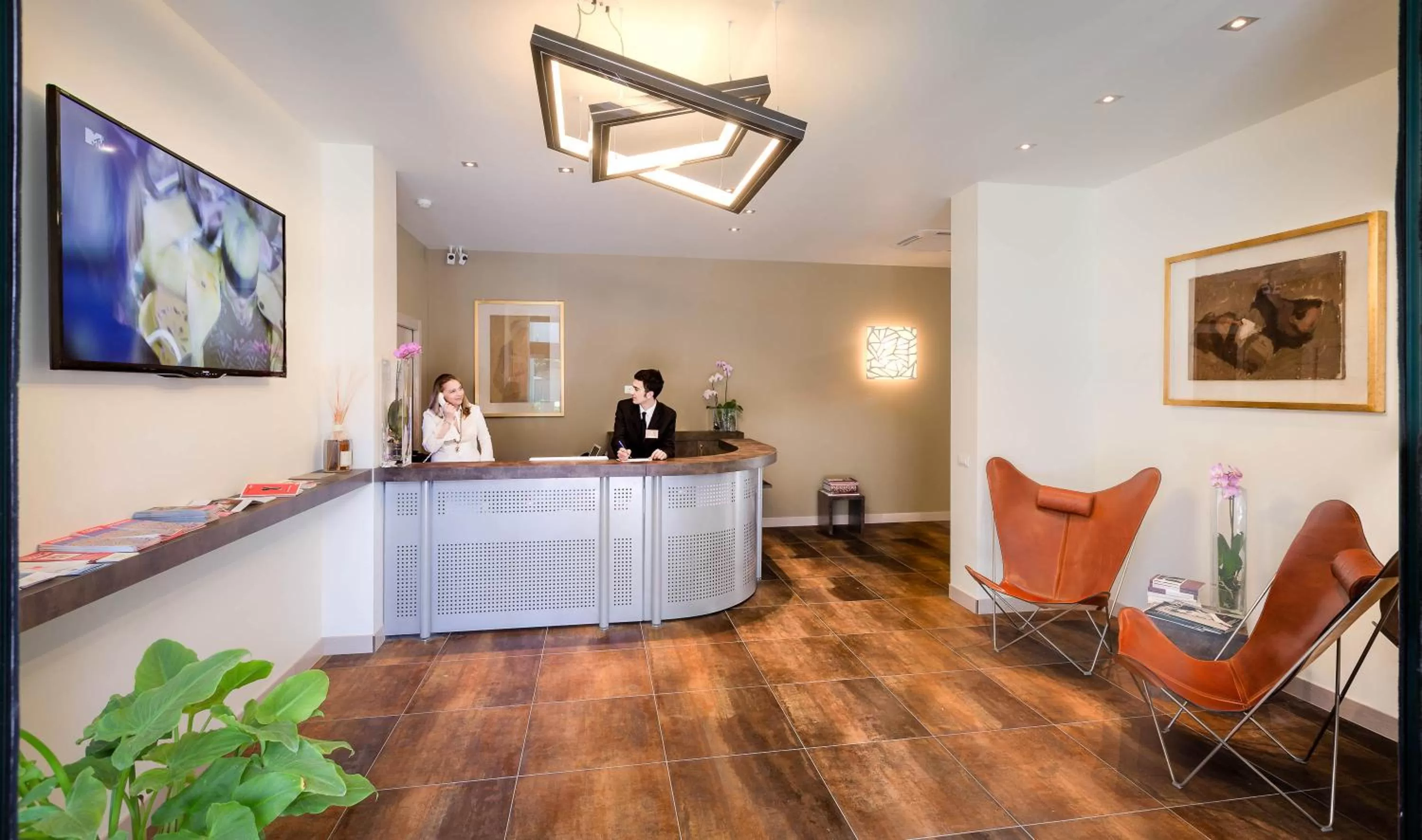 Lobby or reception in Forte16 View & SPA