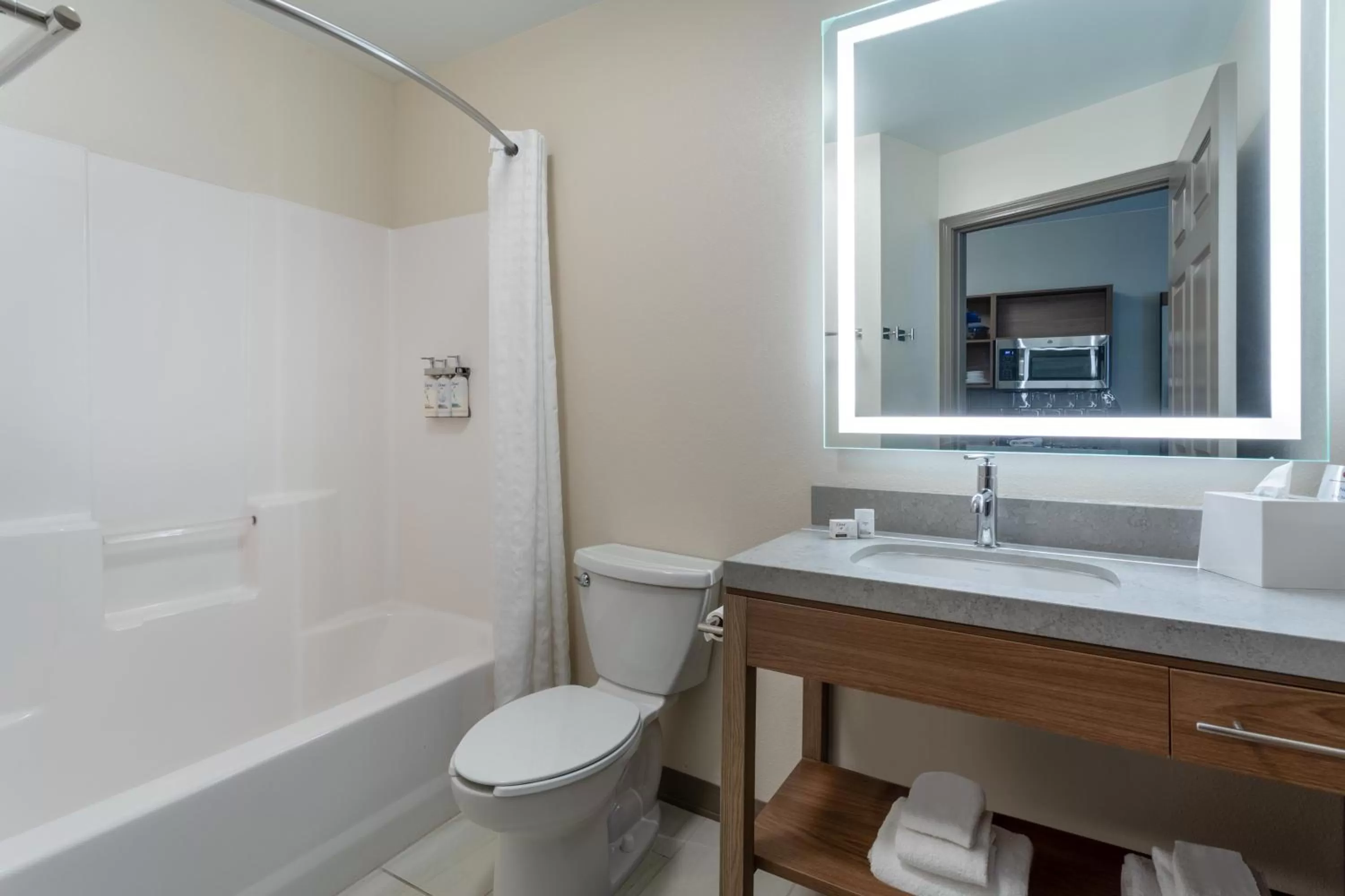 Bathroom in Candlewood Suites Grand Junction by IHG