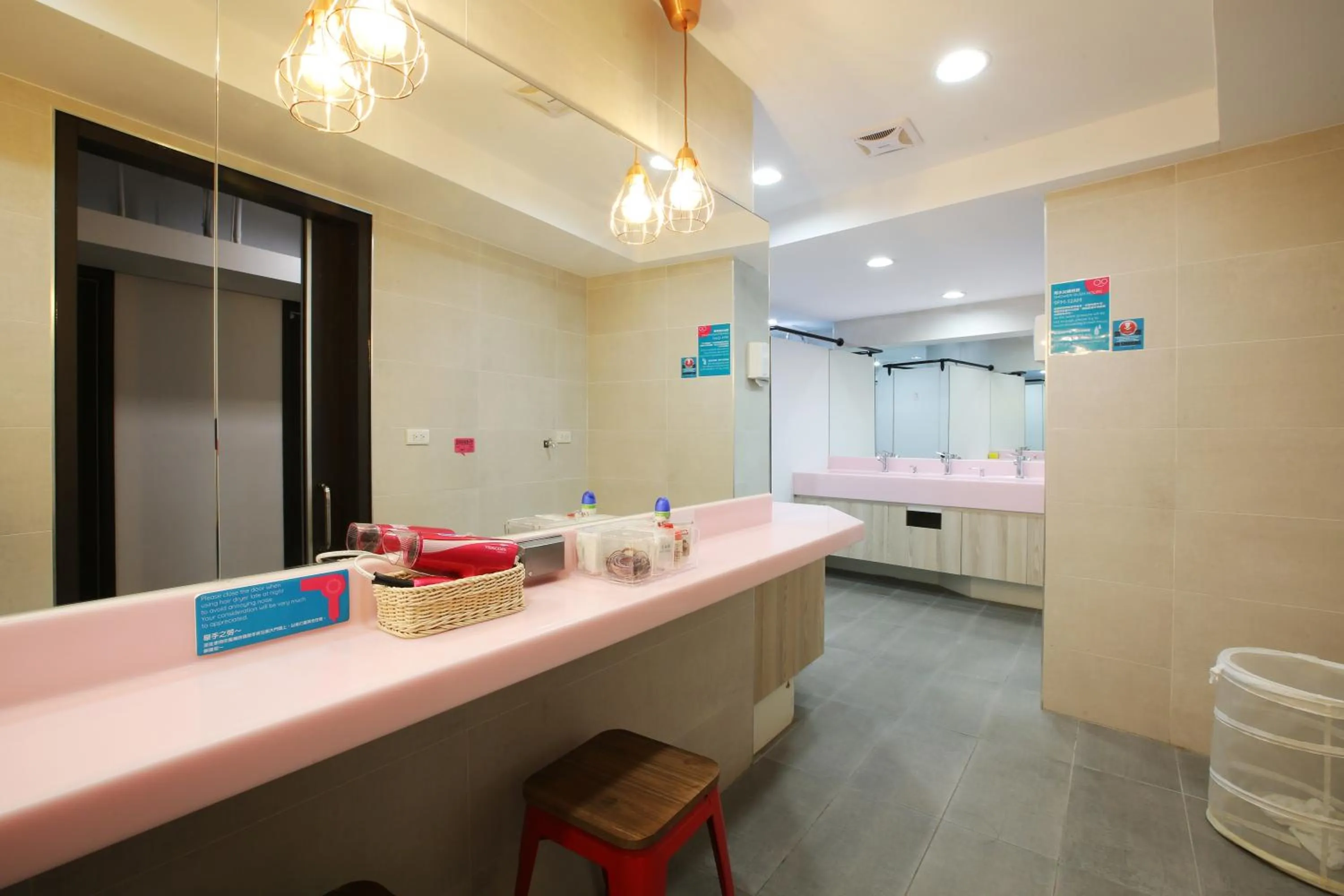 Shower in Loosha Hostel