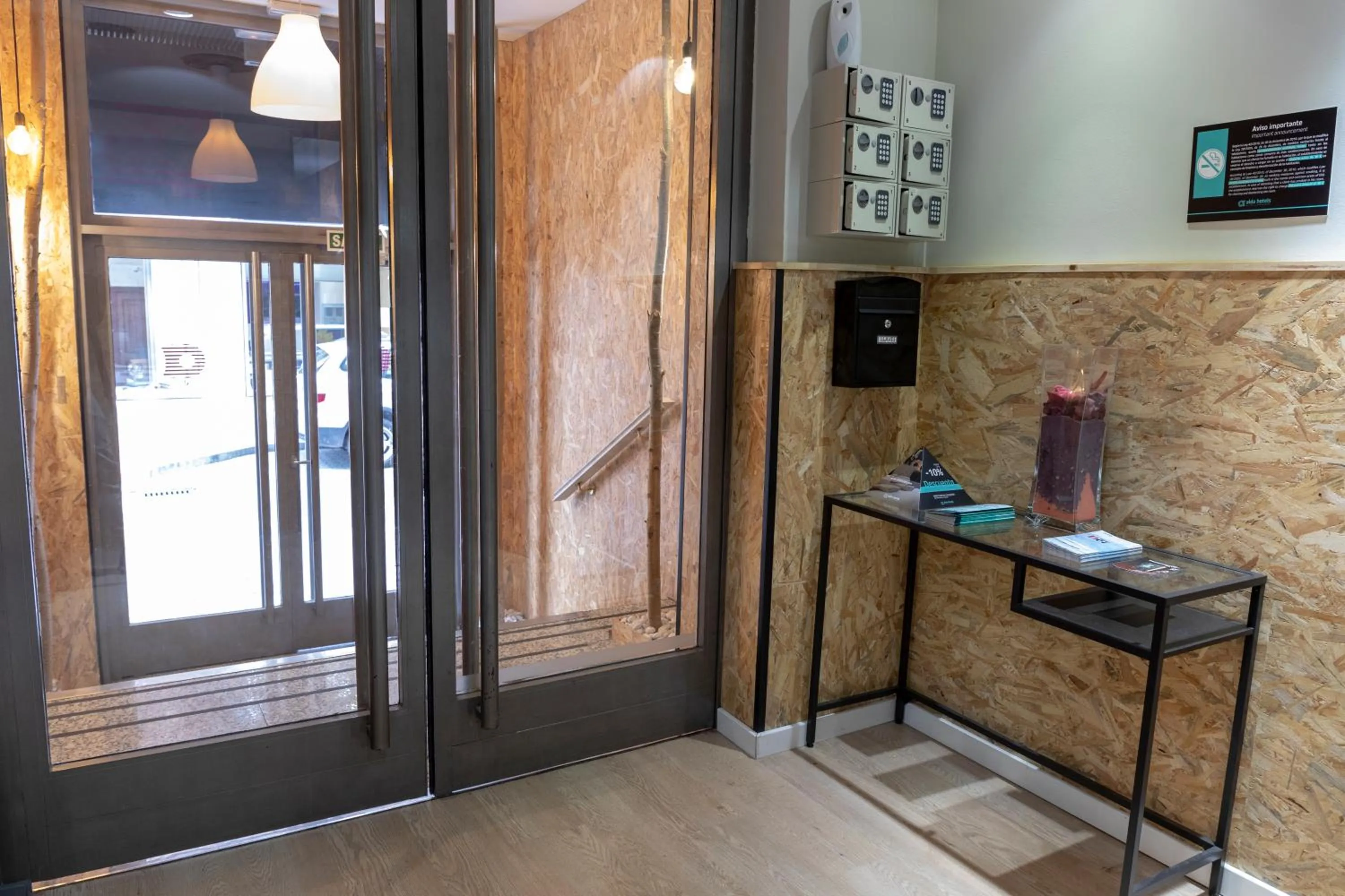 Lobby or reception in Hotel Alda Centro Palencia