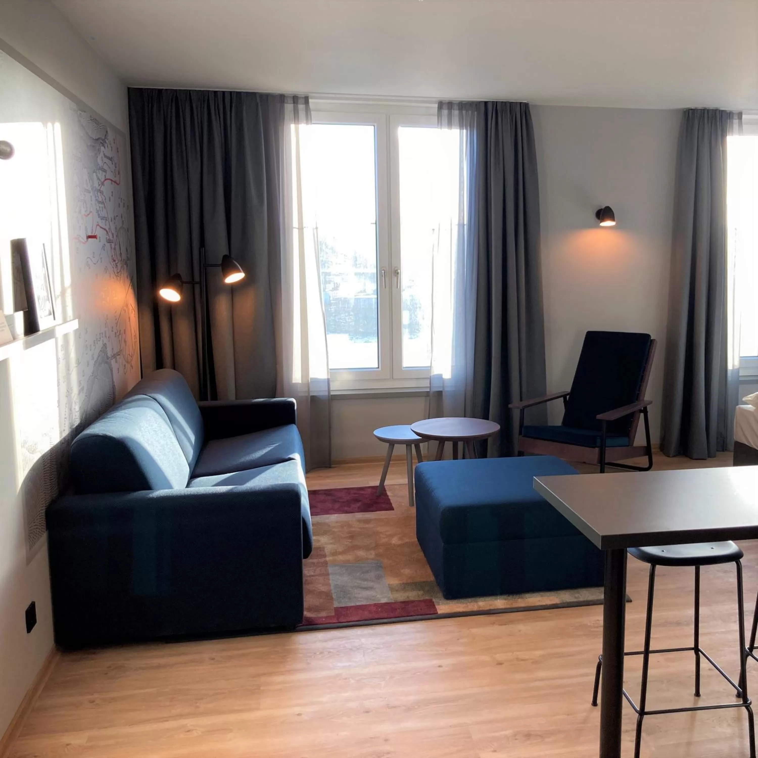 Seating area in unique by ATLANTIC Hotels Kiel