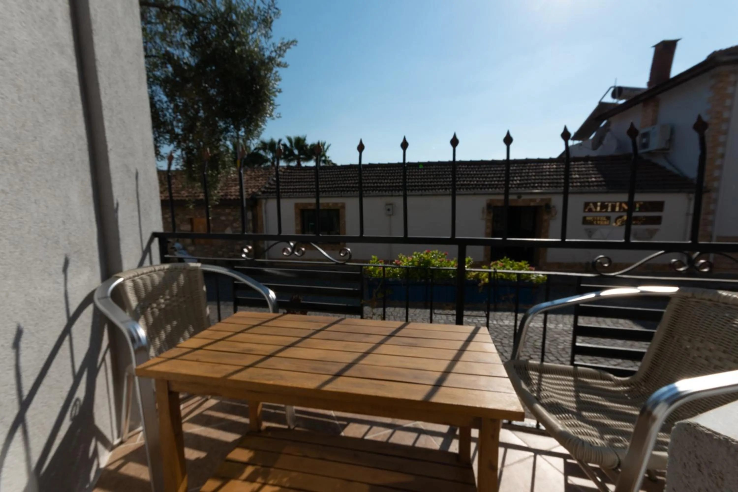 Balcony/Terrace in Rebetika Hotel & bistro