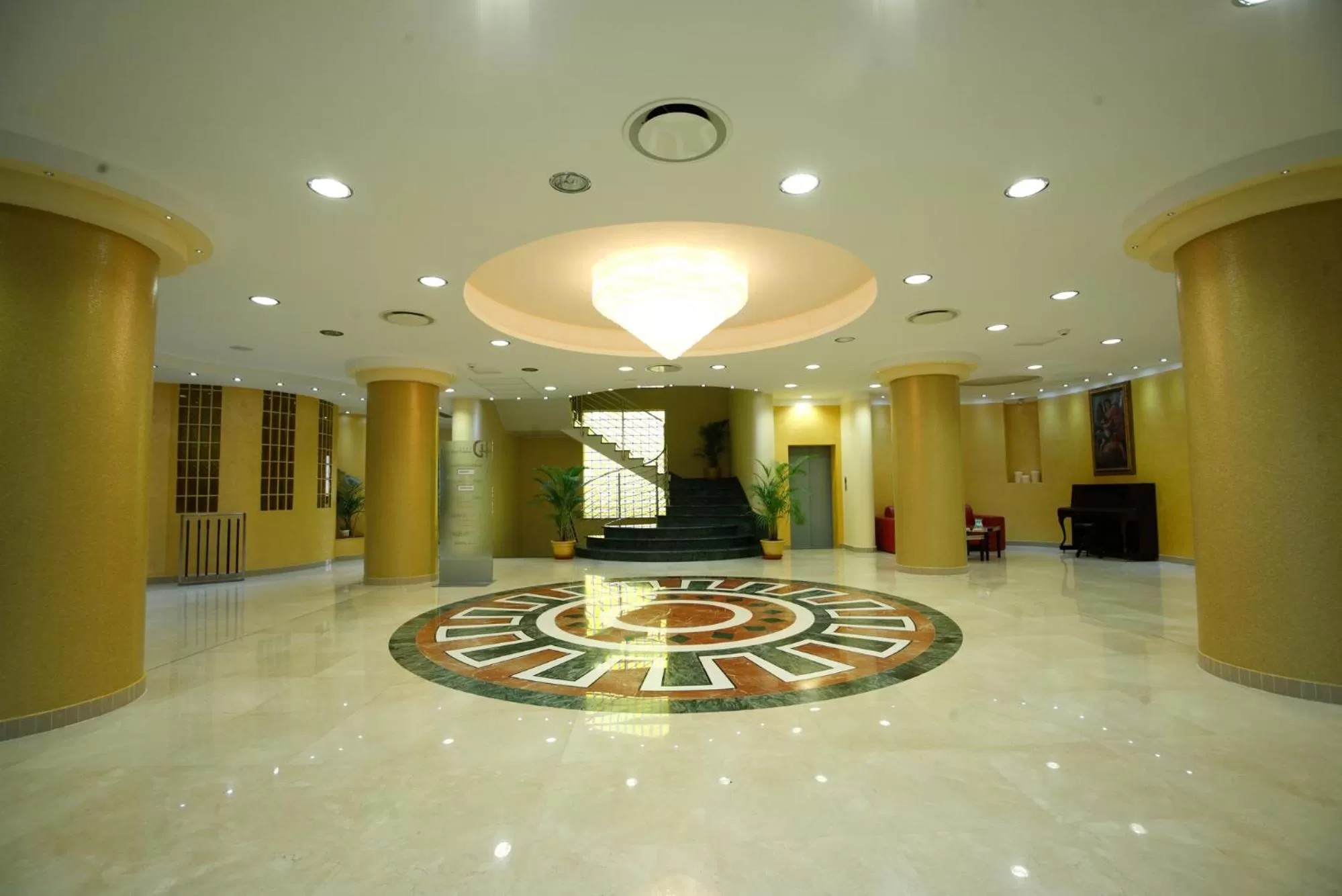 Decorative detail in Grand Hotel Paradiso