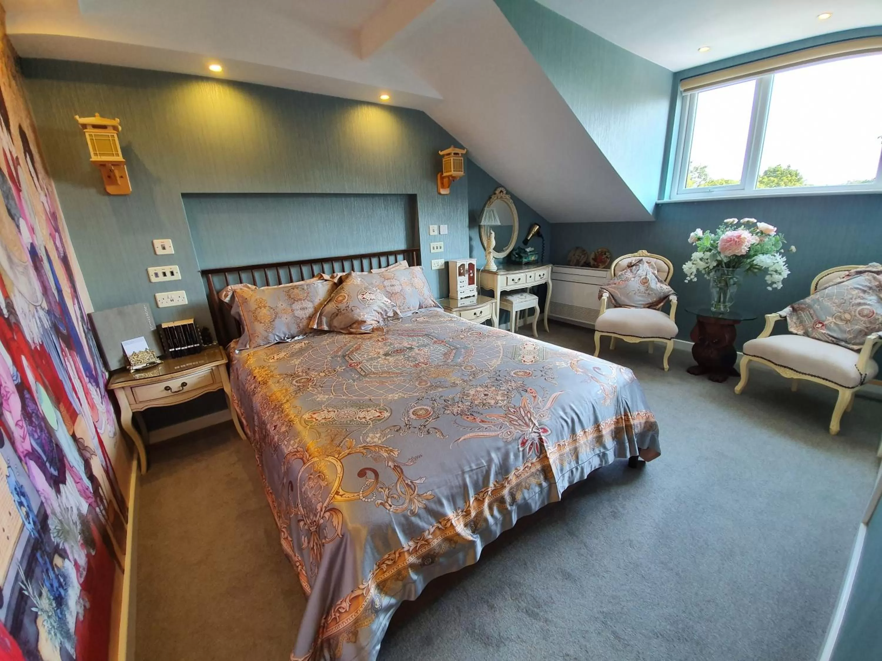 Bedroom, Bed in Tower Guest House