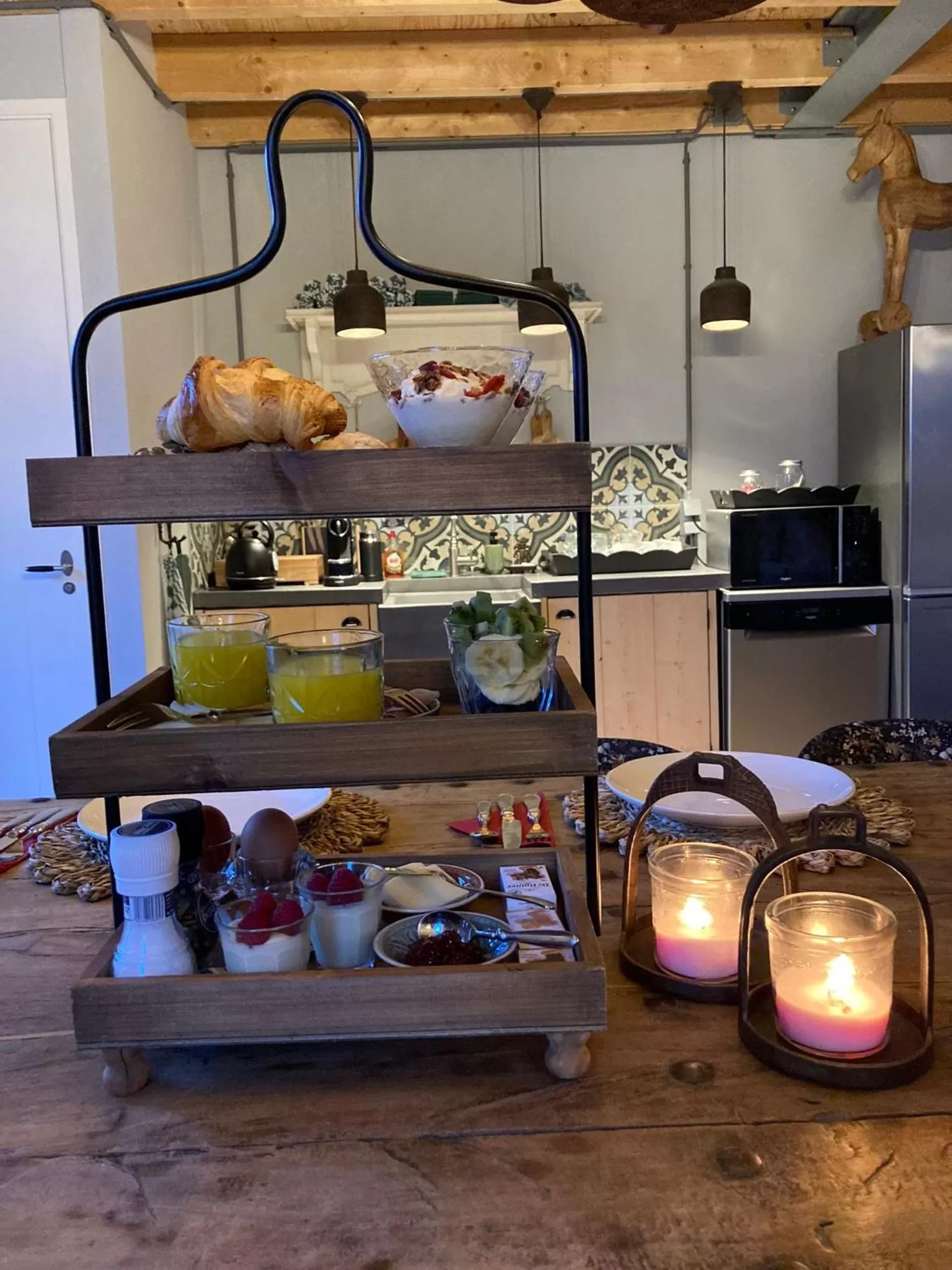 Food in Bed & Breakfast Hoeve Happiness