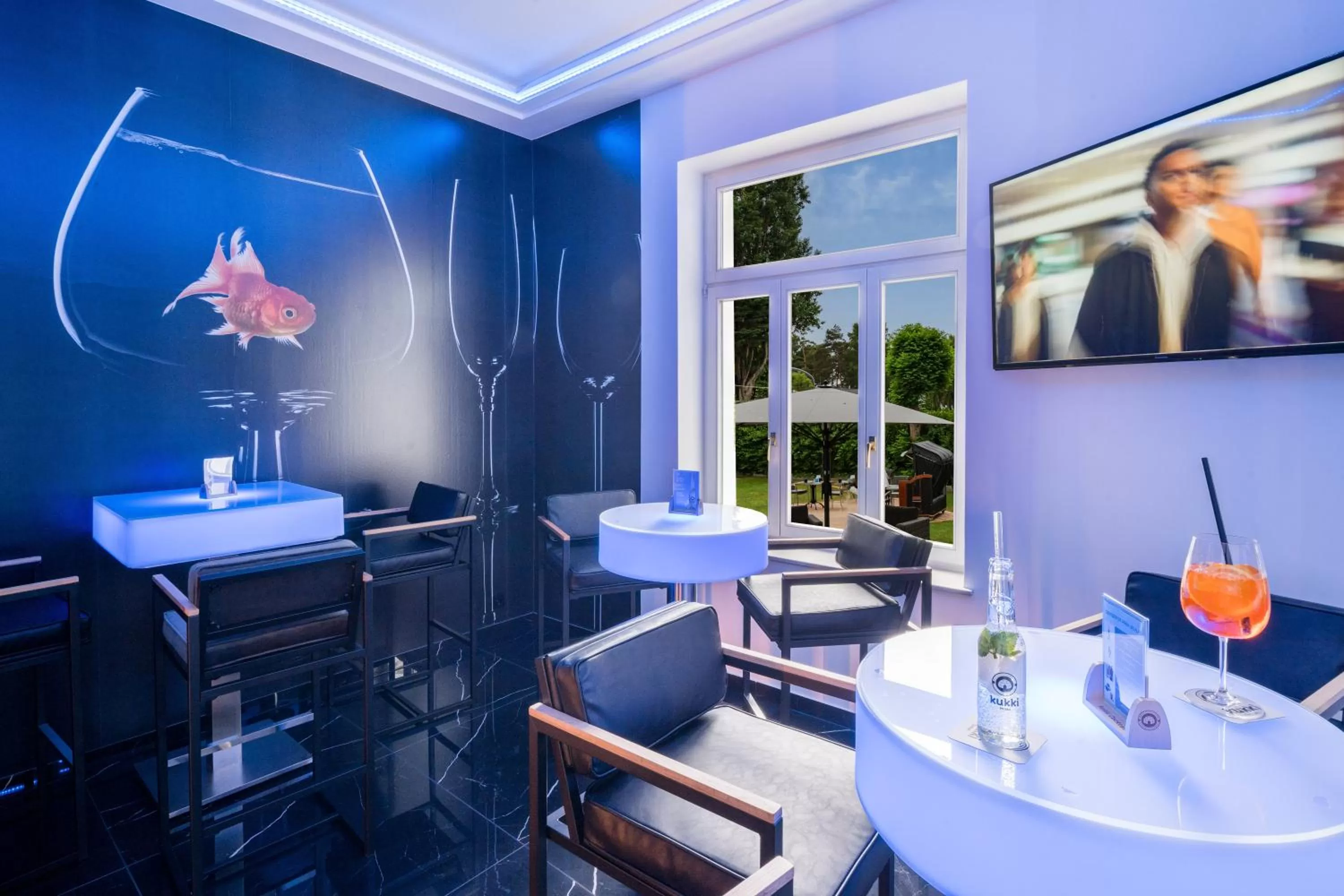 Lounge or bar in Hotel Residenz Waldkrone Kühlungsborn