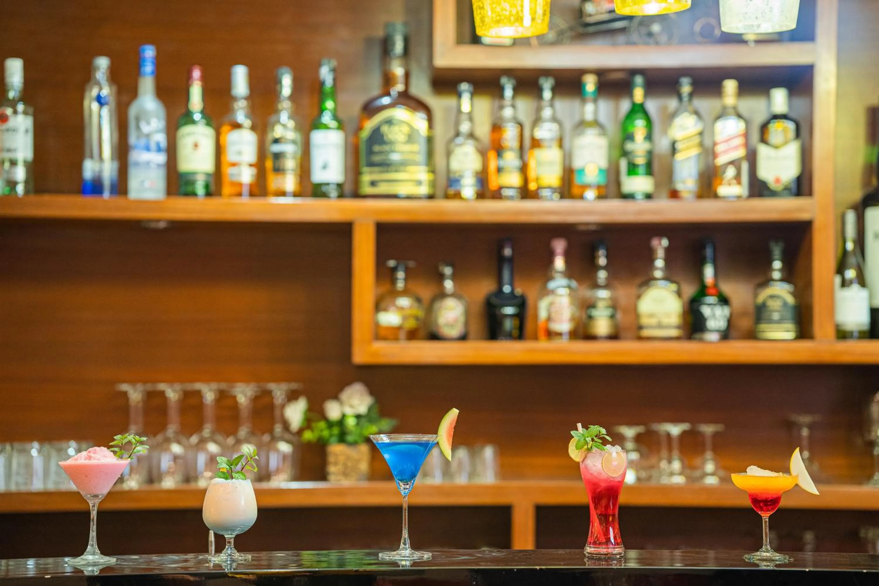 Lounge or bar in Indraprastha Spa Resort