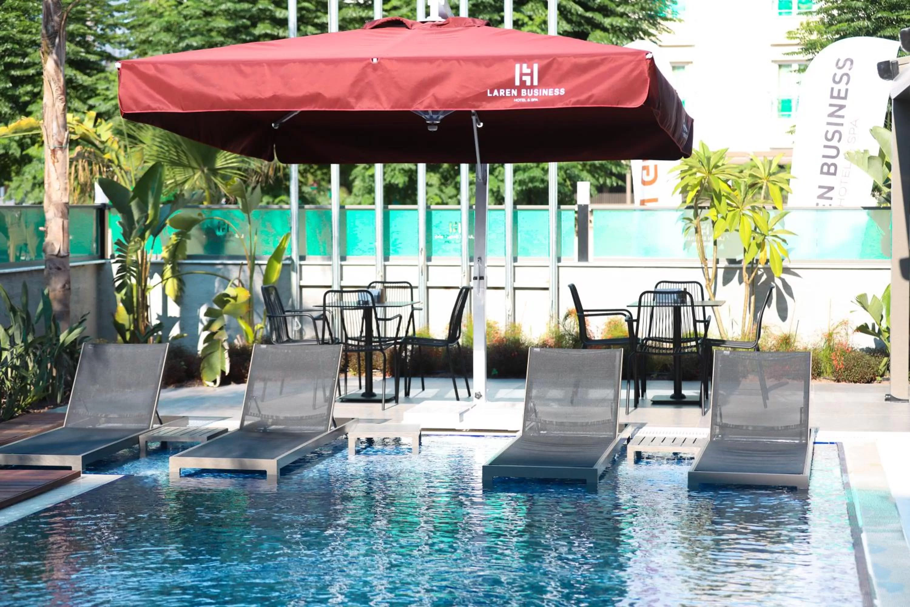 Patio in Laren Sea Side Hotel Spa