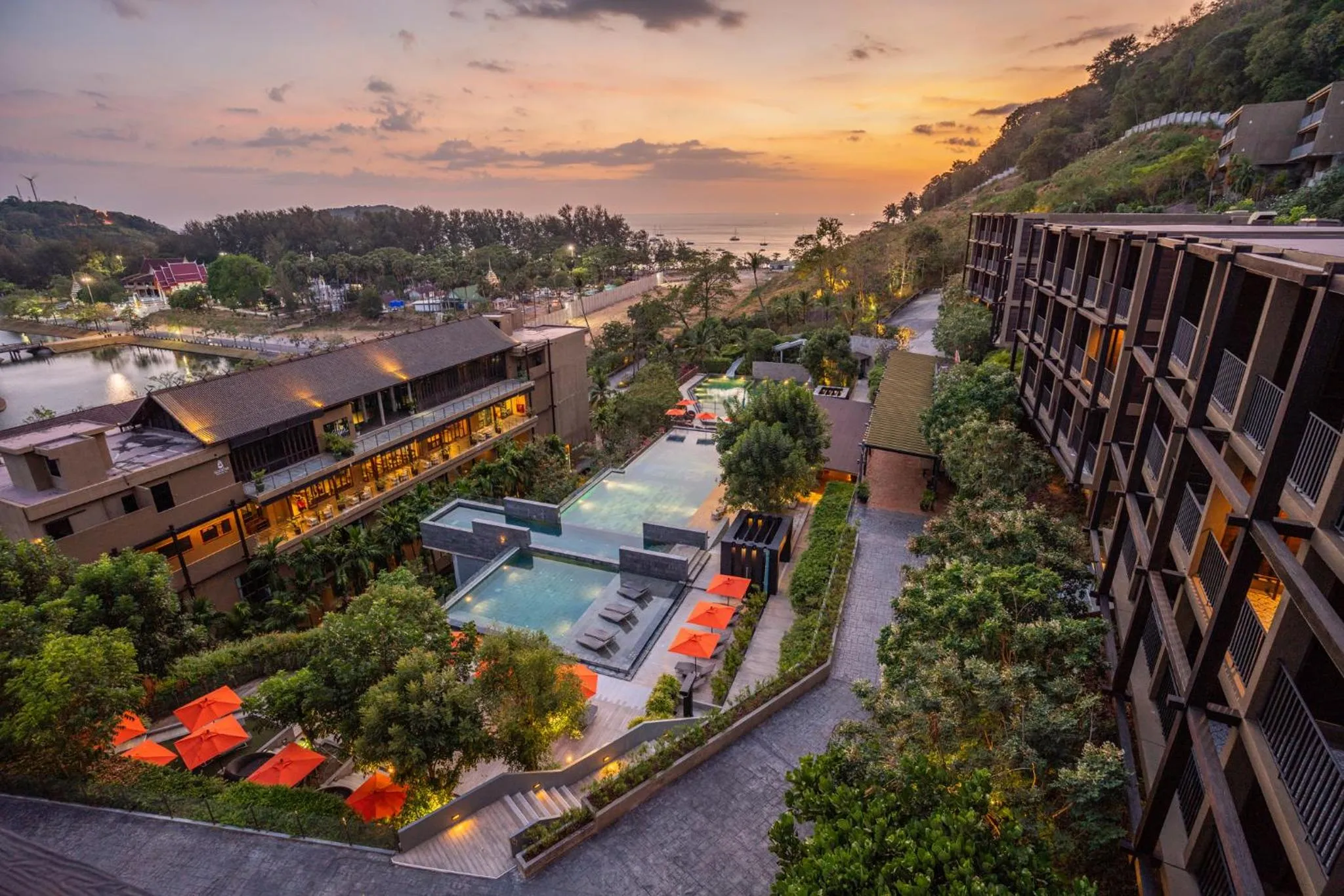 Property building in SUNSURI PHUKET, Nai Harn Beach