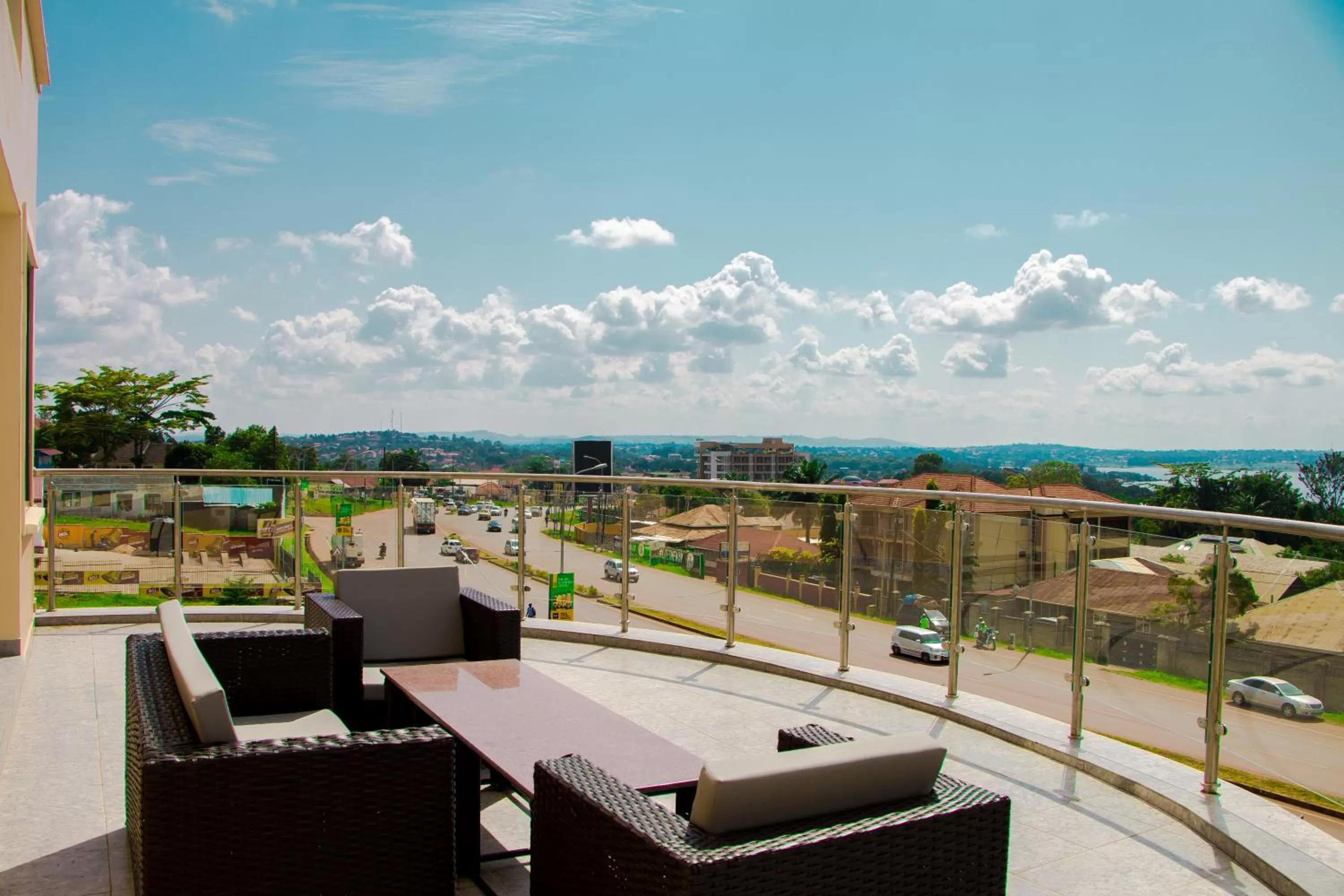 Balcony/Terrace in Hotel Horizon Entebbe