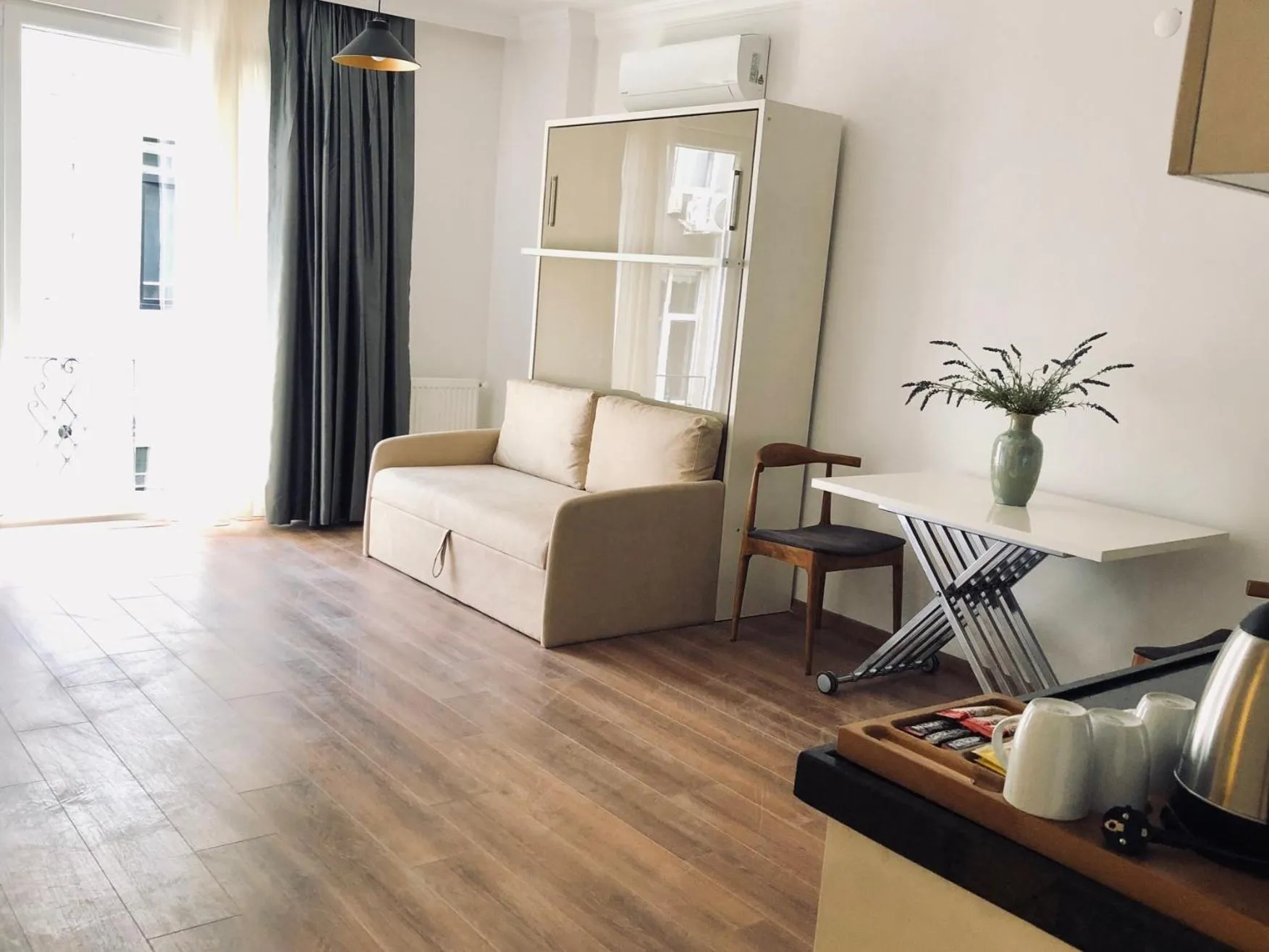 Living room in Joy Suites