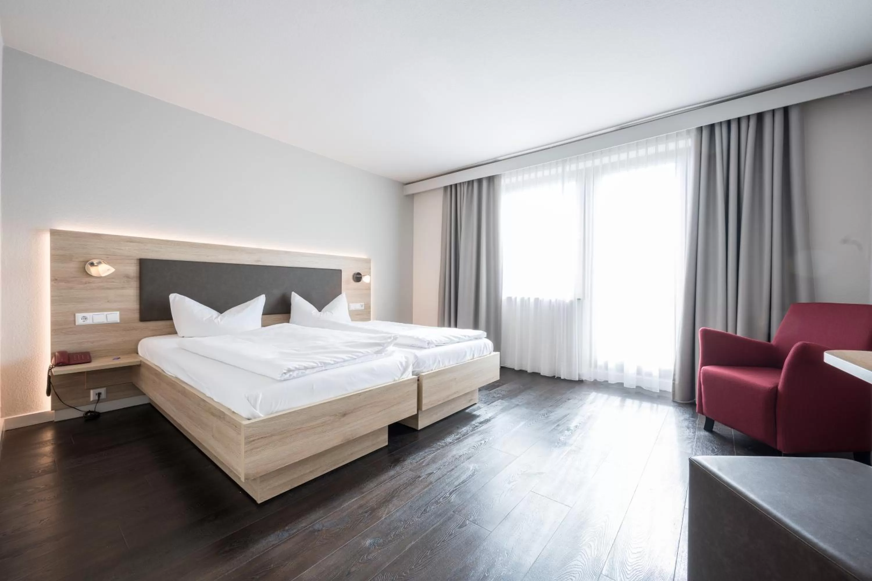 Photo of the whole room, Bed in Landhotel Traube