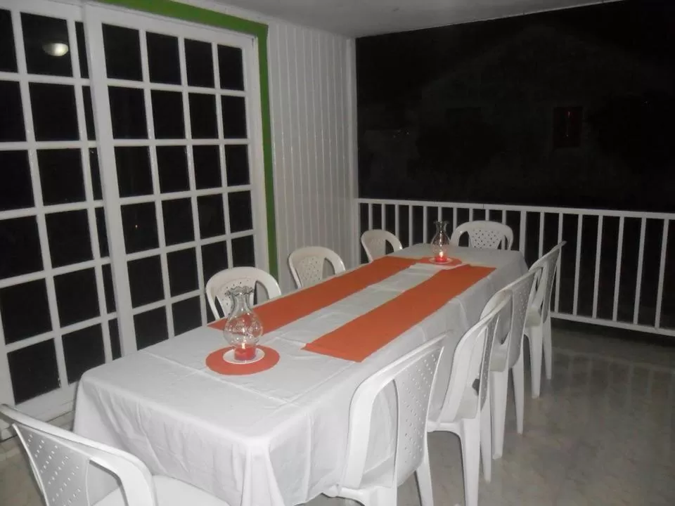 Patio in Posada Caribbean Refuge