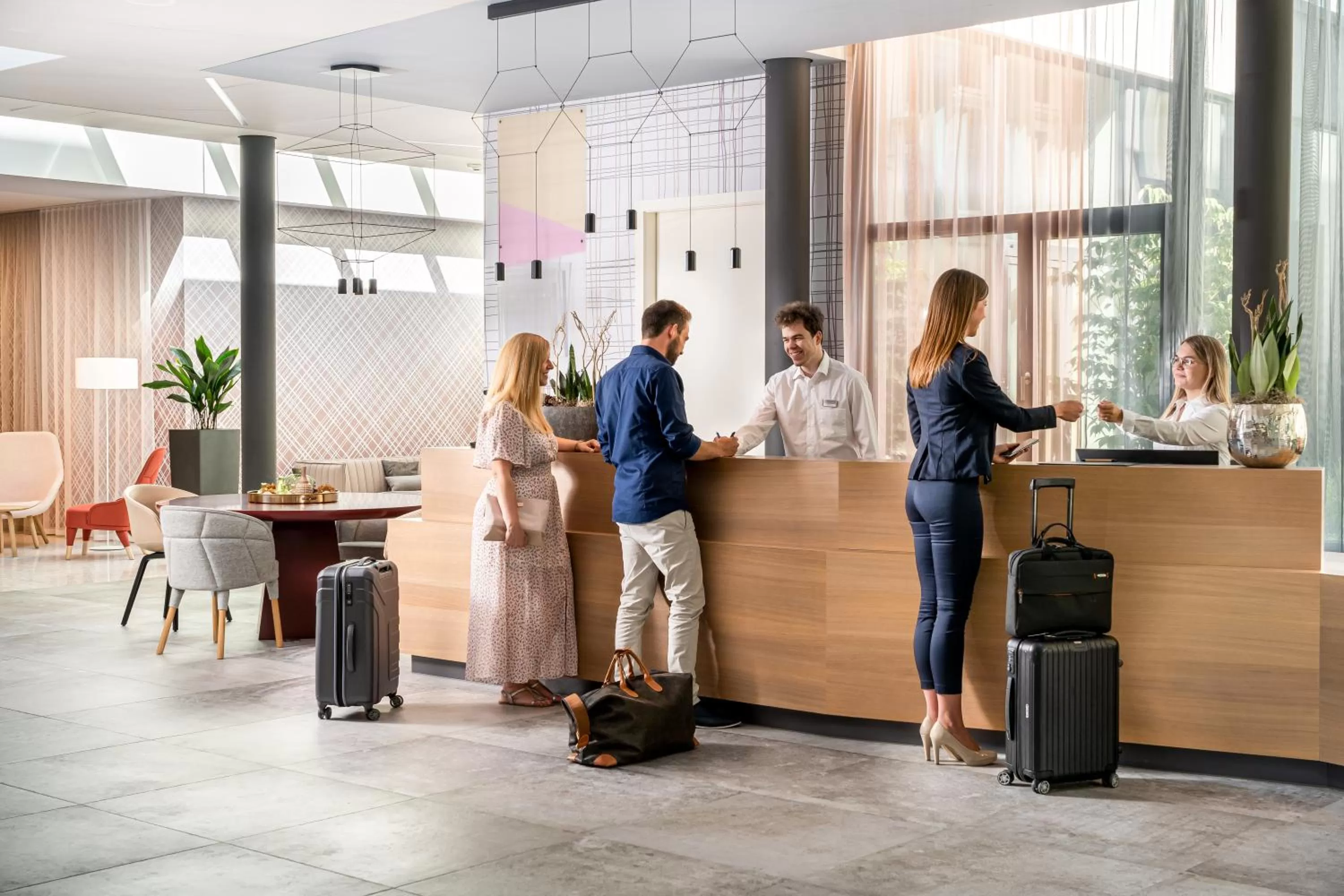 Lobby or reception in Saline1822