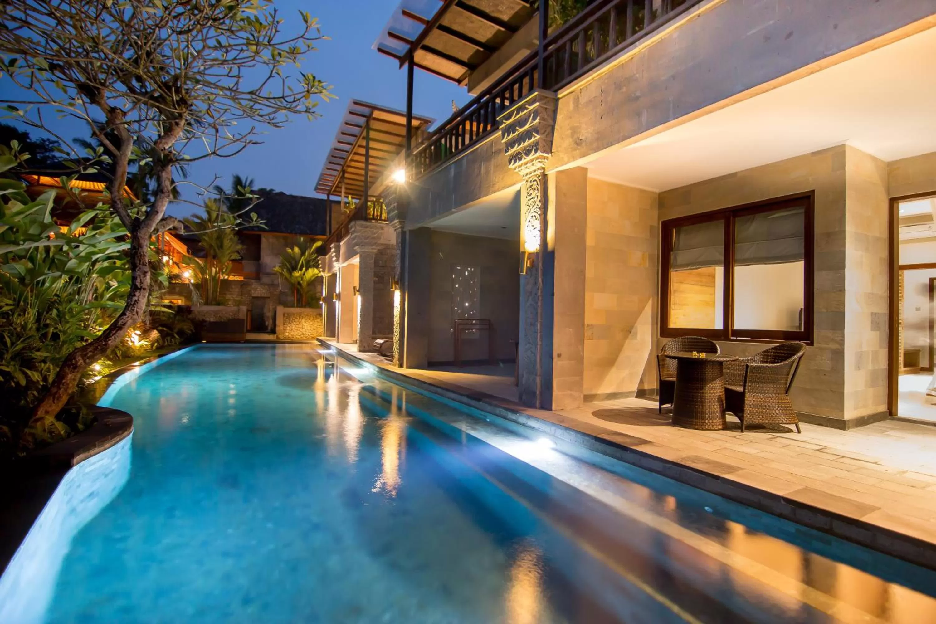 Balcony/Terrace in Ulun Ubud Resort - CHSE Certified