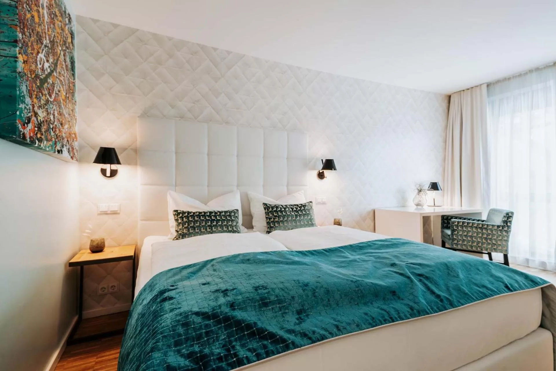 Bed in Abbate Boutique Hotel