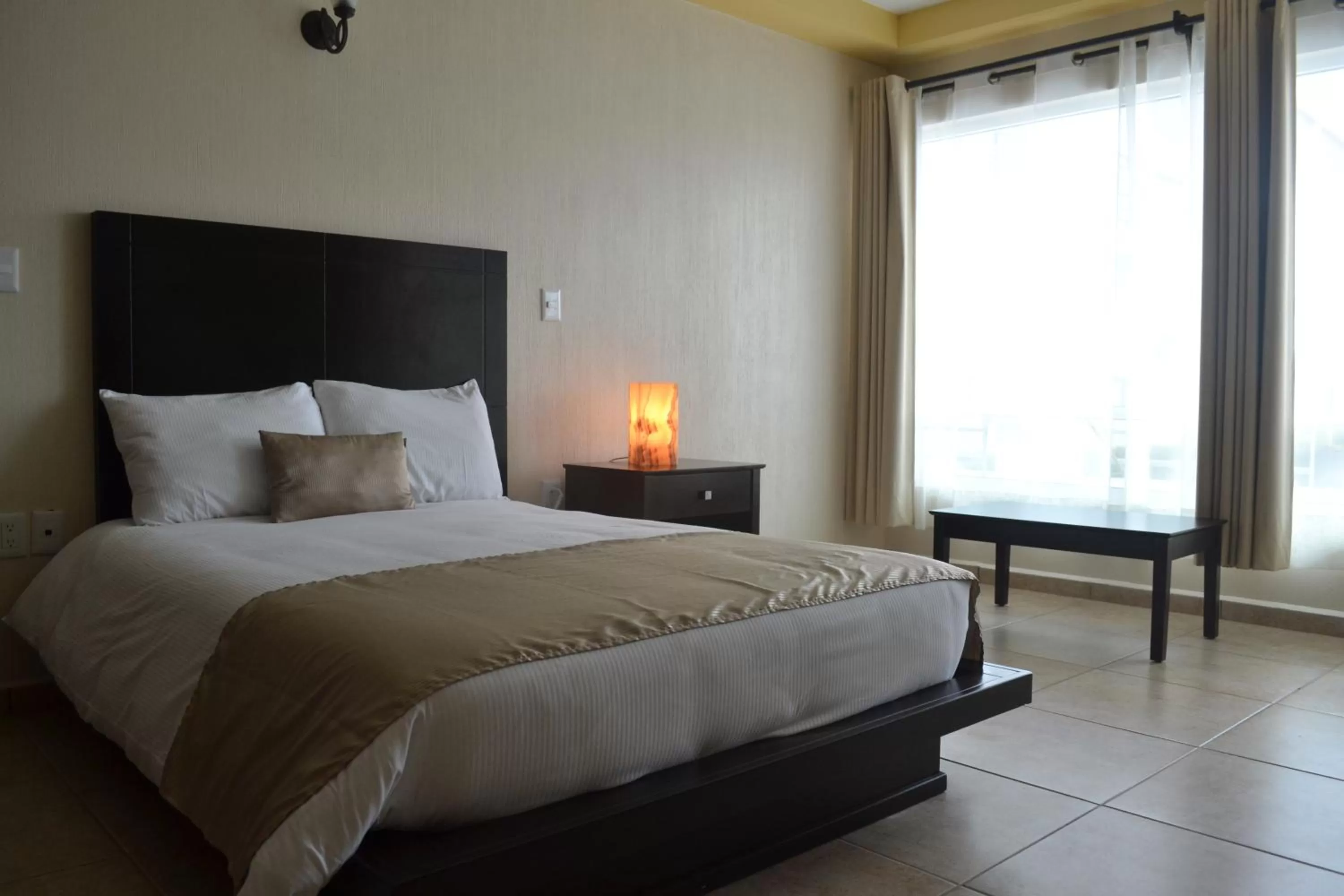 Bed in Hotel Casablanca Xicotepec