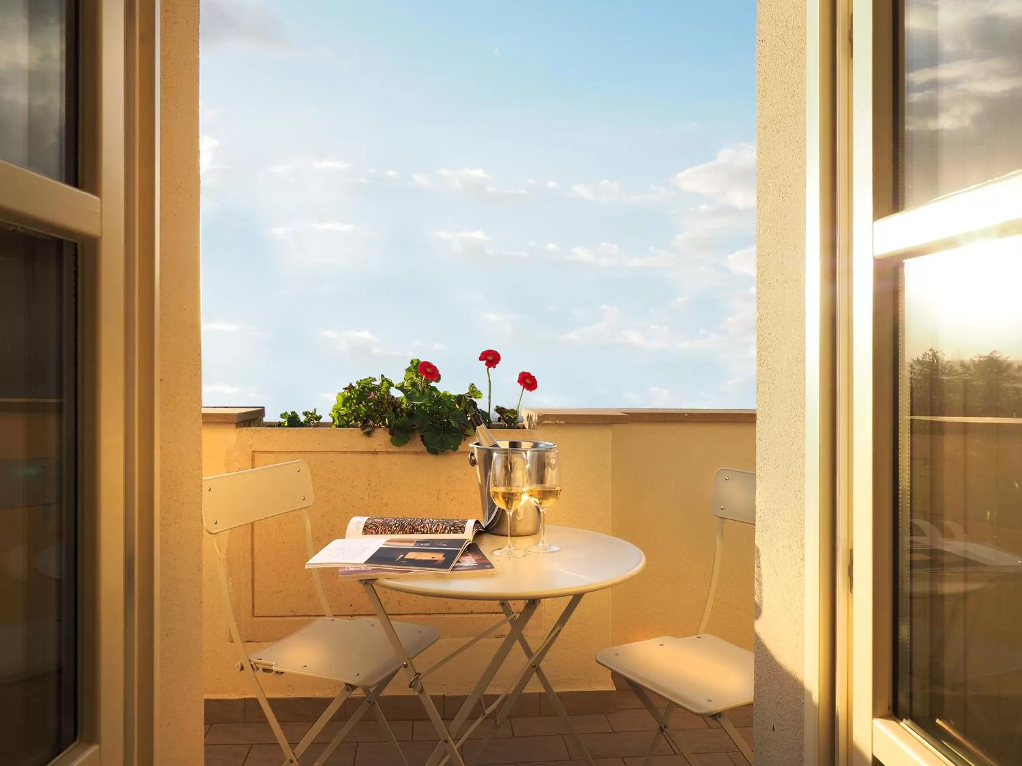 Balcony/Terrace in CorteViva Boutique B&B