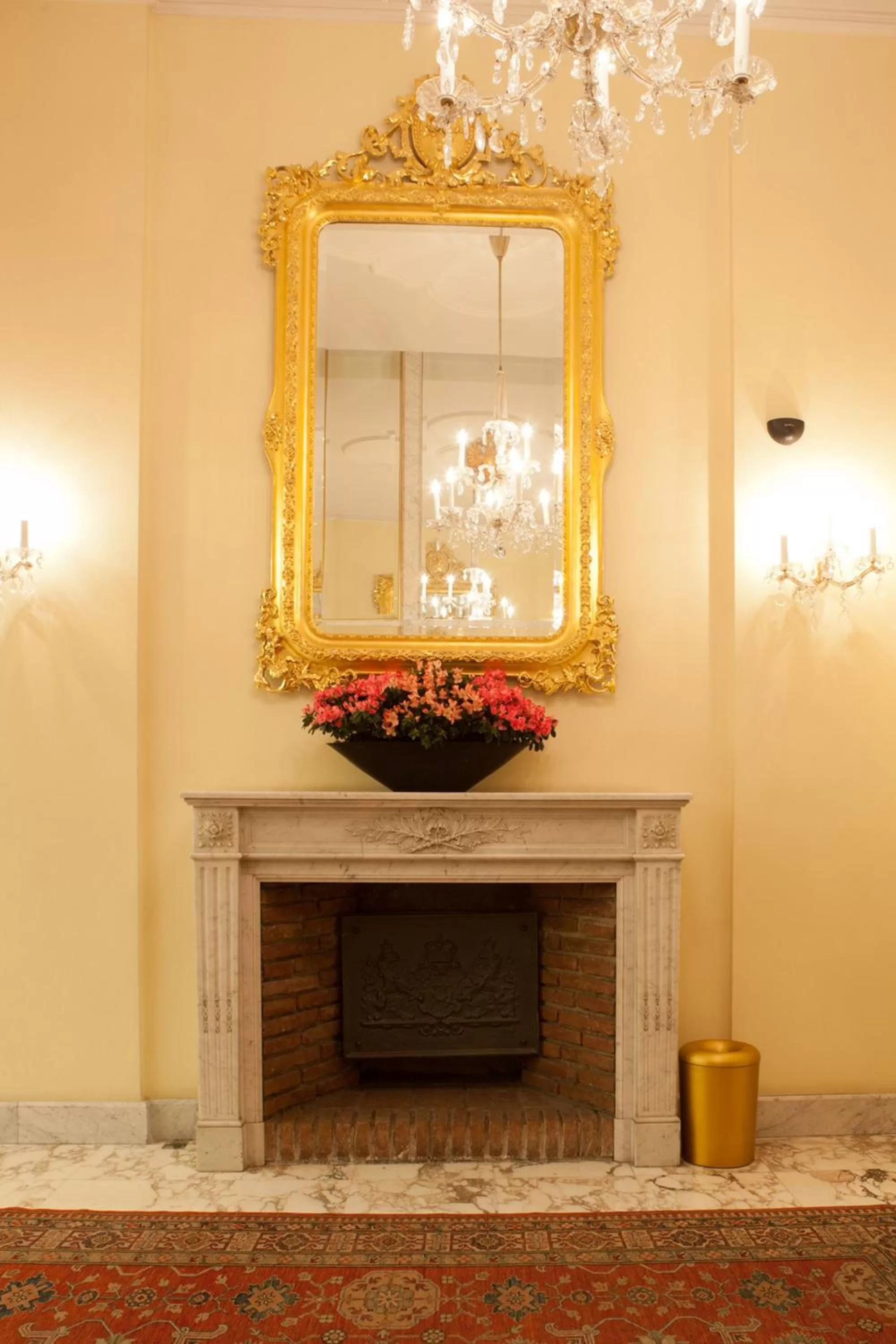 Decorative detail in Hotel Kaiserin Elisabeth