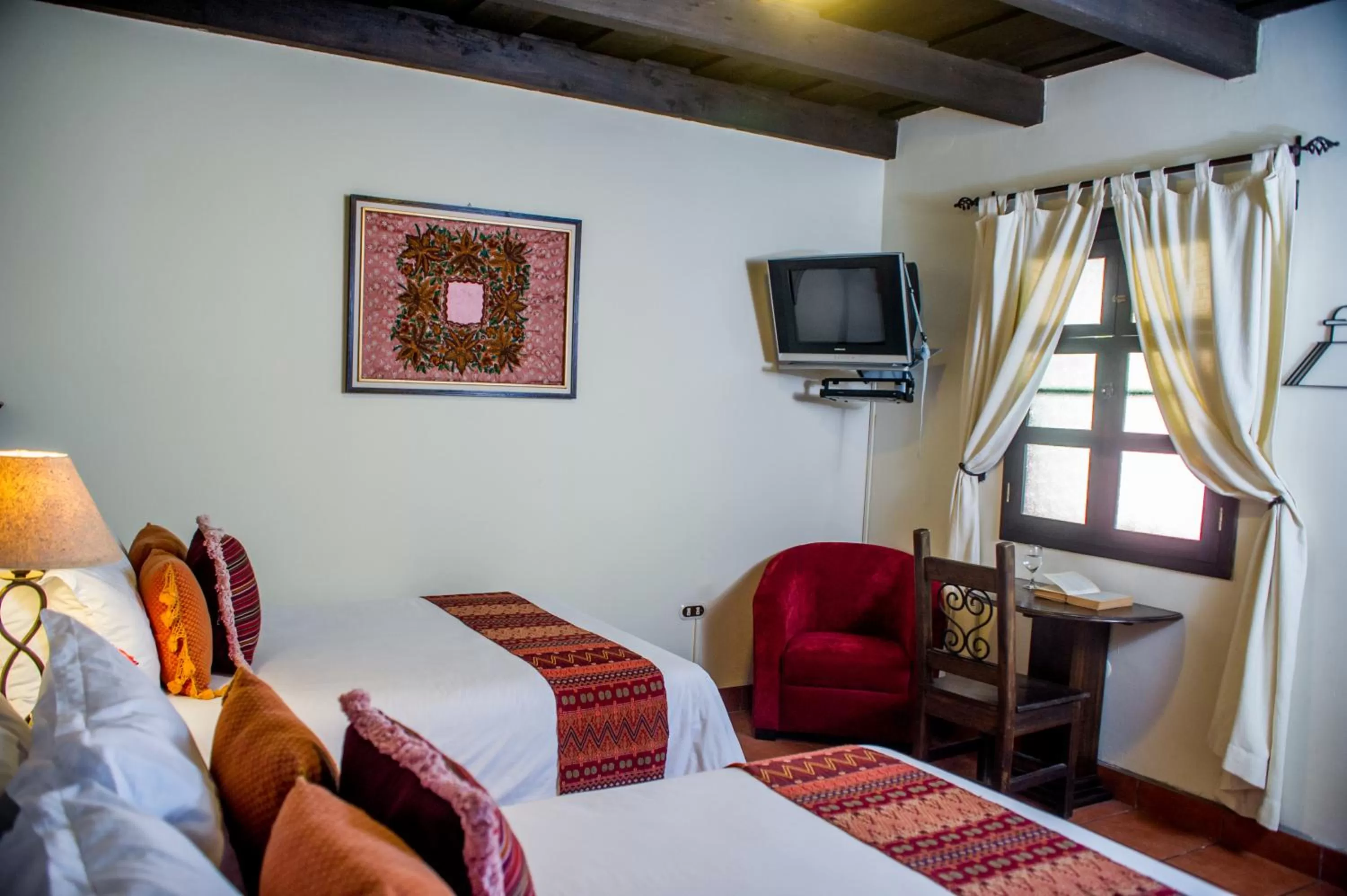 Photo of the whole room, Bed in Hotel Meson del Valle by AHS