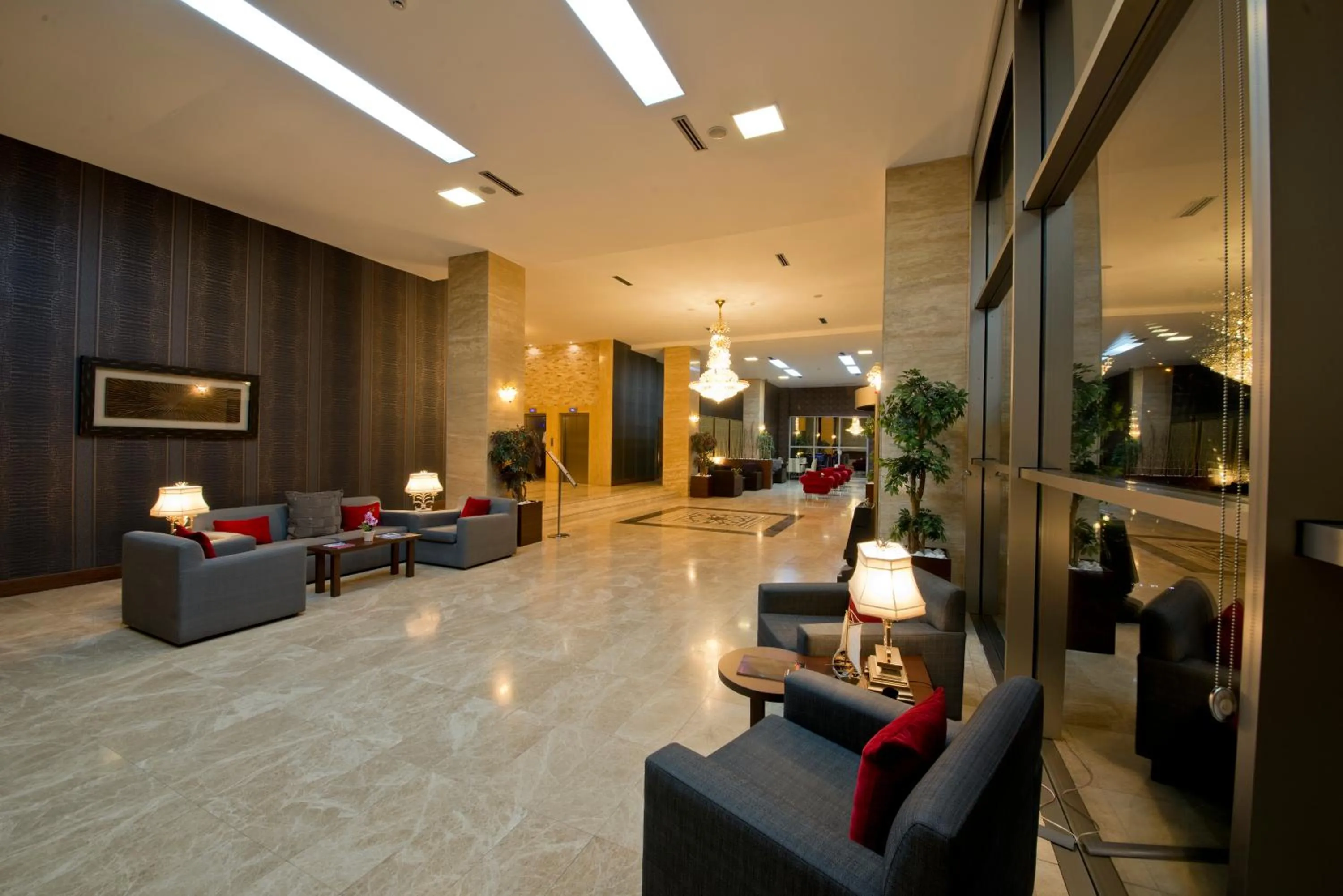 Lobby or reception in North Point Hotel