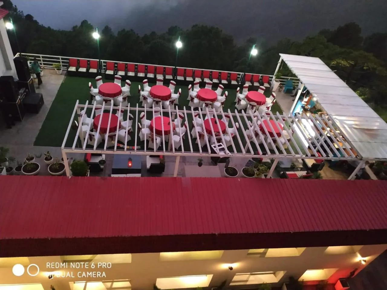 Balcony/Terrace in Indraprastha Spa Resort