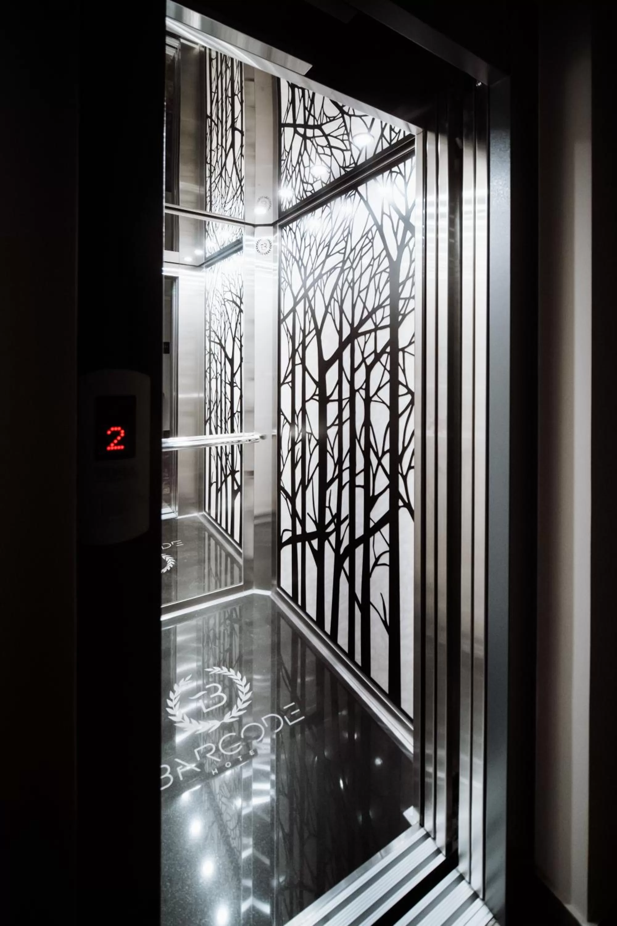 Decorative detail in Hotel Barcode Wellness & Spa