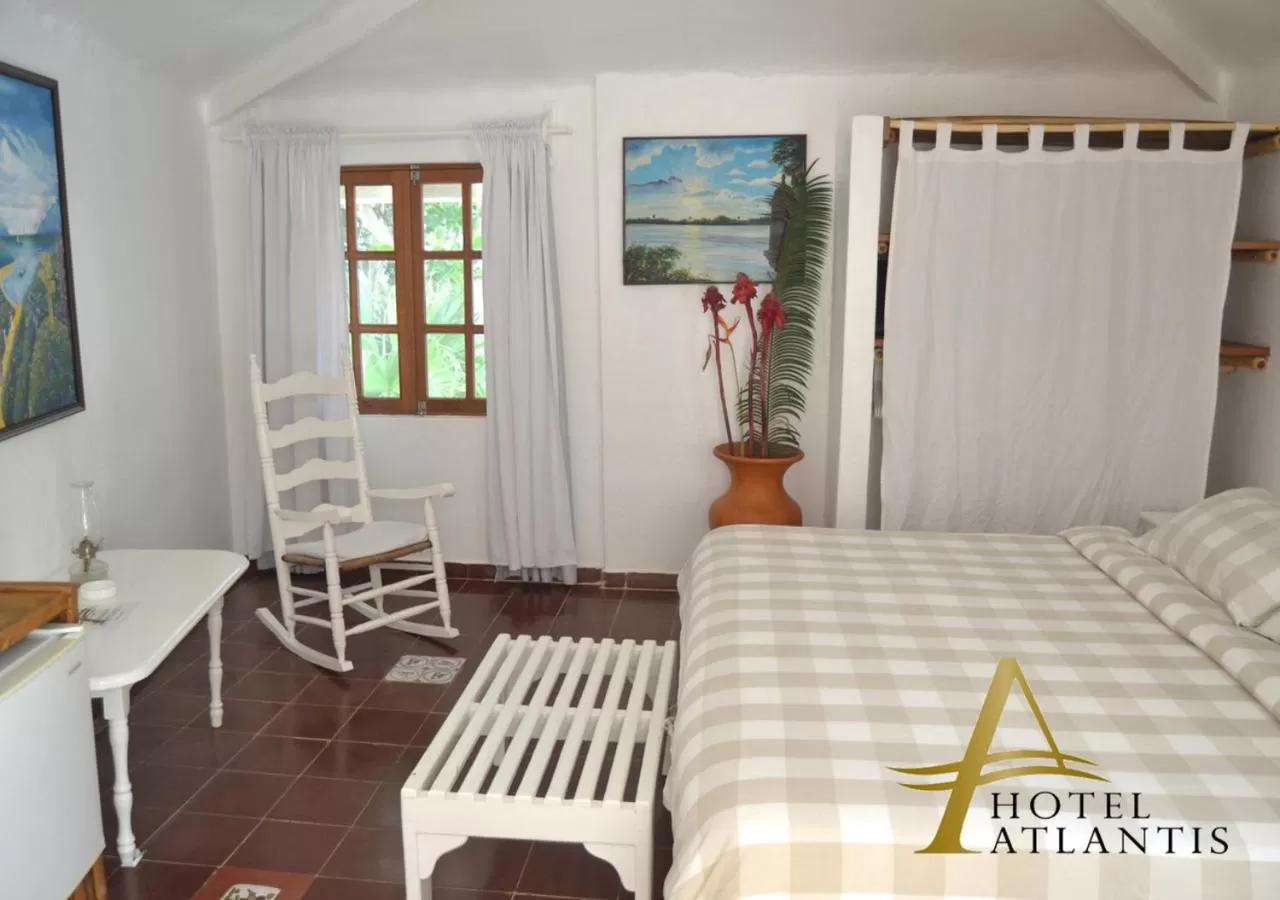 Bedroom, Bed in Hotel Atlantis