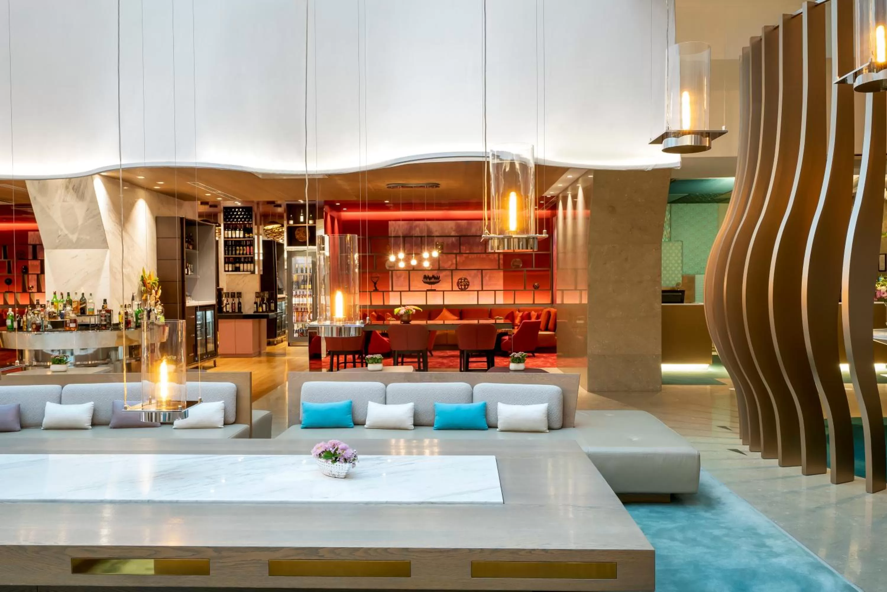 Lobby or reception in Novotel Istanbul Bosphorus Hotel