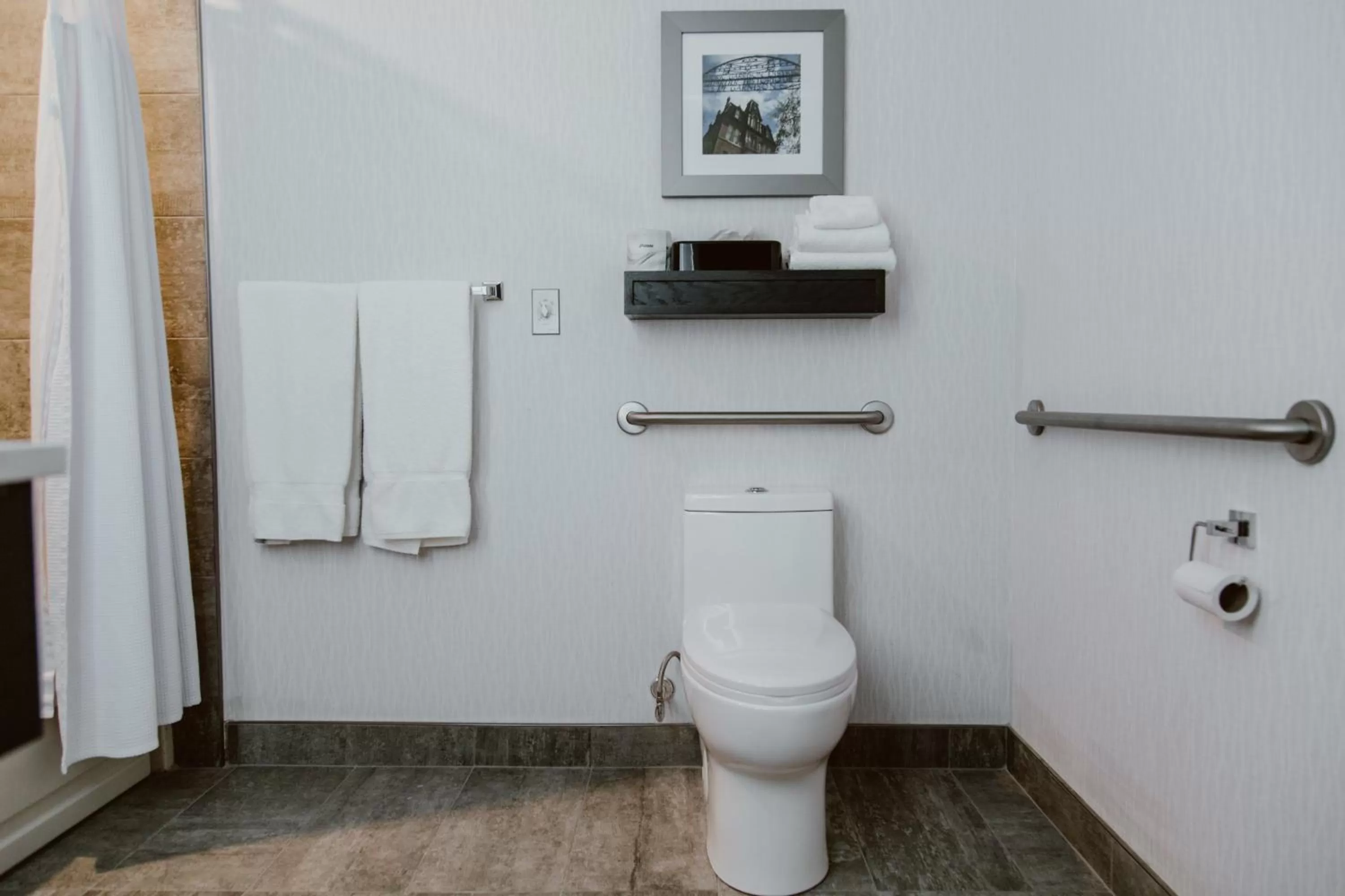 Bathroom in Crowne Plaza Fredericton Lord Beaverbrook by IHG