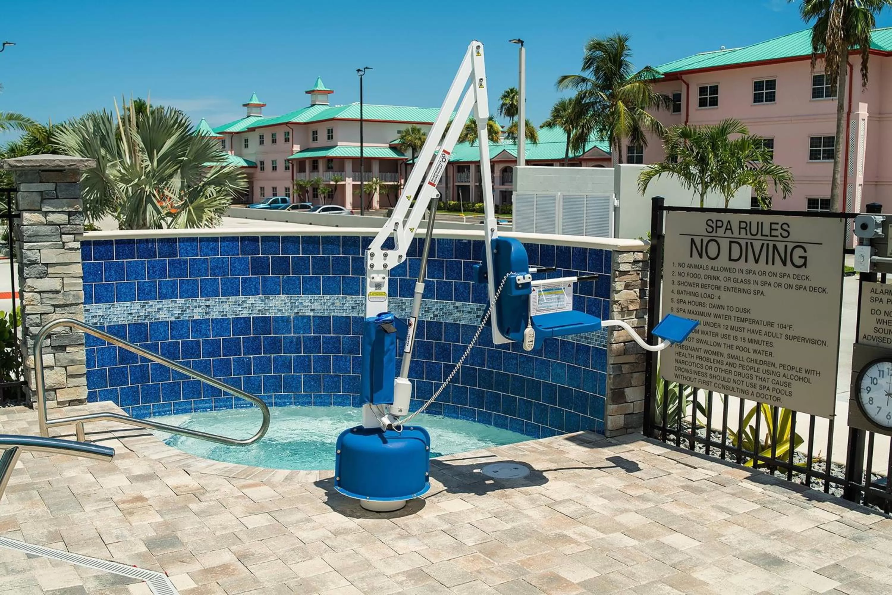 Swimming pool in SpringHill Suites by Marriott Cape Canaveral Cocoa Beach