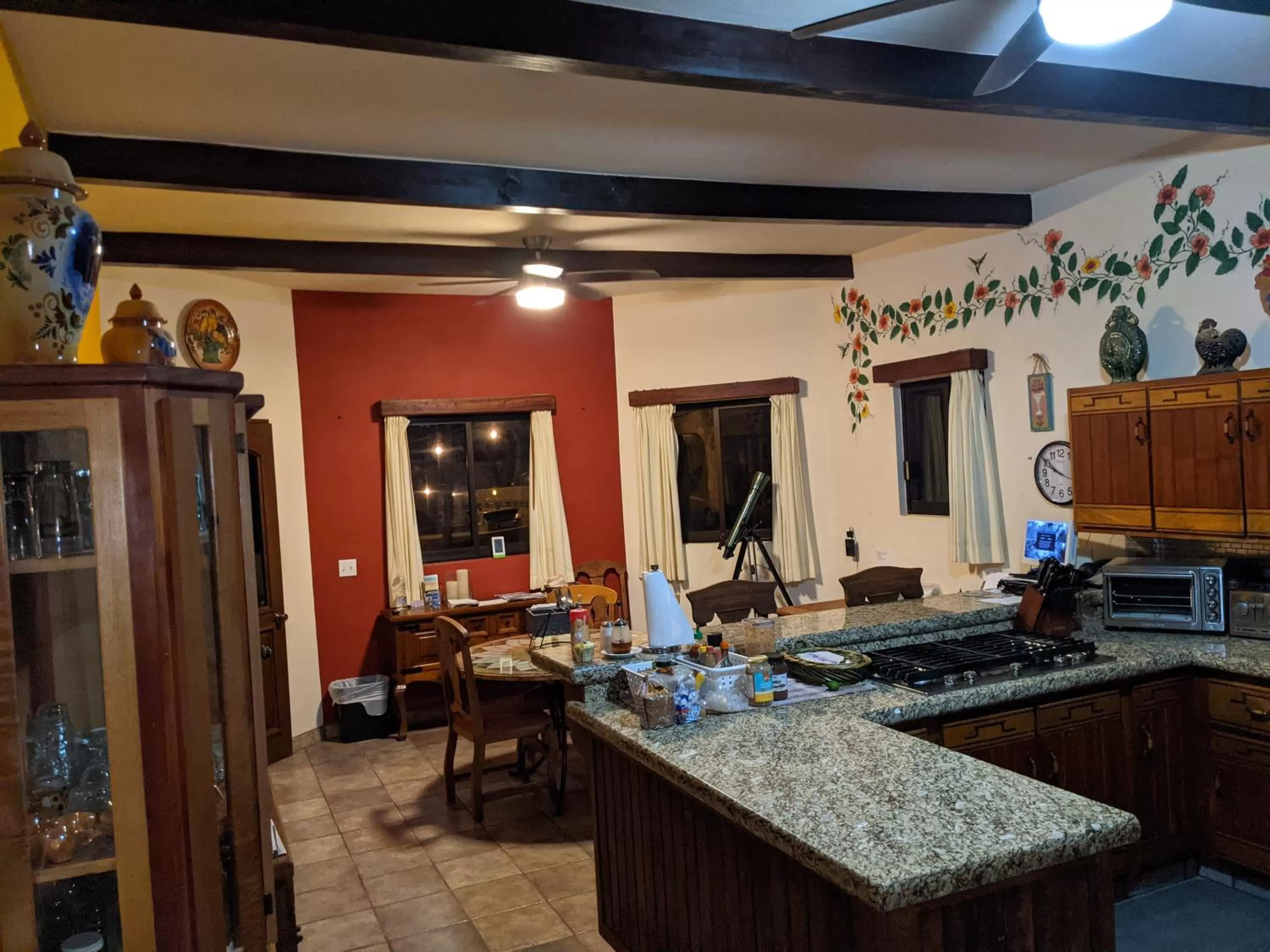 Kitchen or kitchenette in Hacienda De Palmas