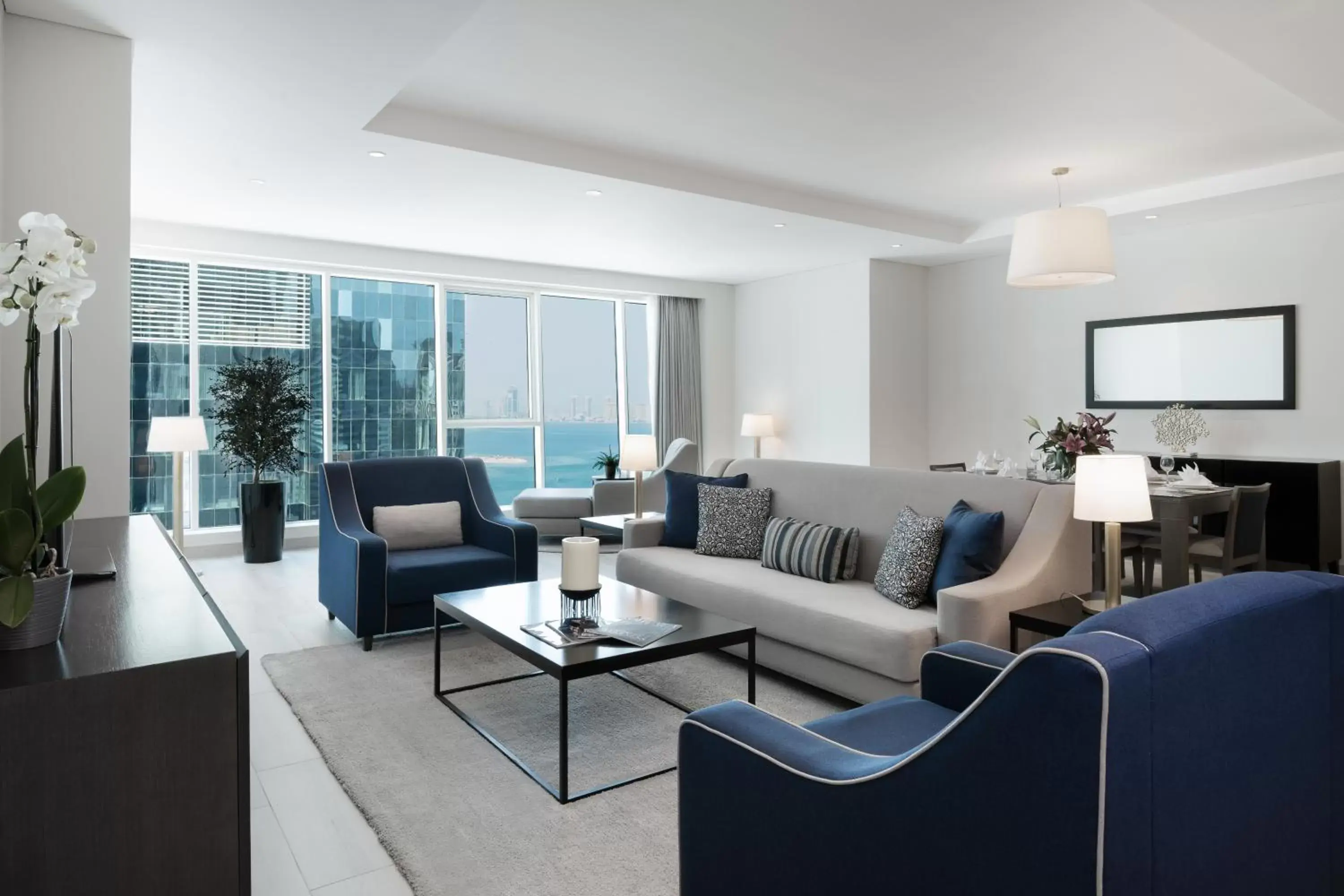 Executive Two Bedroom Partial Seaview Residence in Centara West Bay Hotel & Residences Doha Executive Two Bedroom Partial Seaview Residence in Centara West Bay Hotel & Residences Doha