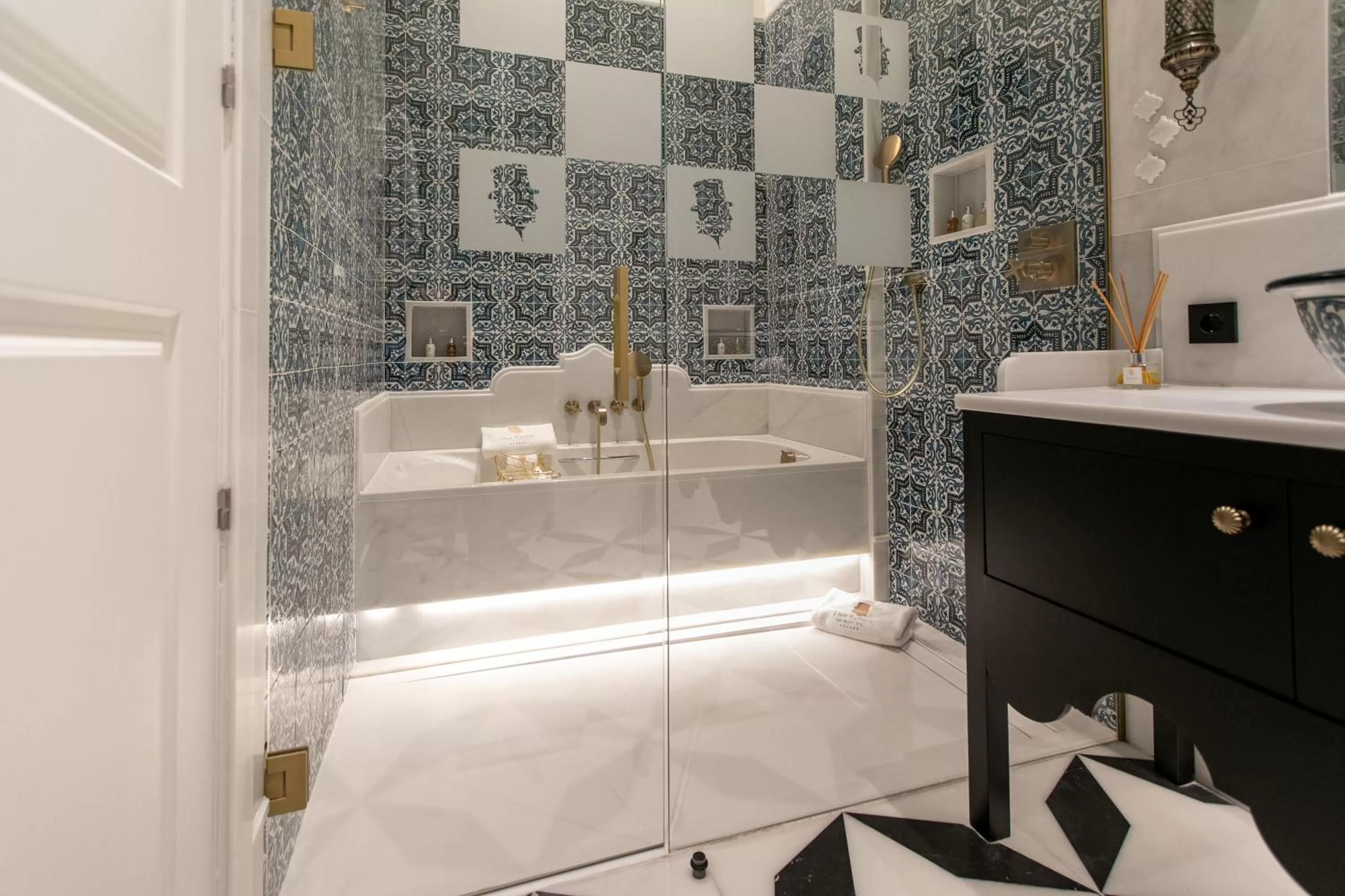 Shower in Hotel Casa Palacio Don Ramón