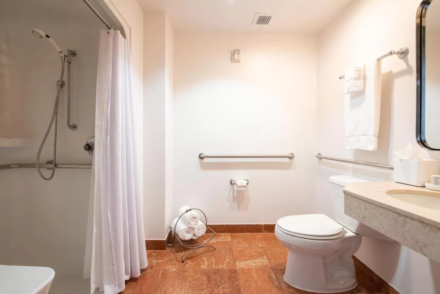 Bathroom in Hotel Theo New Orleans, Tapestry Collection by Hilton