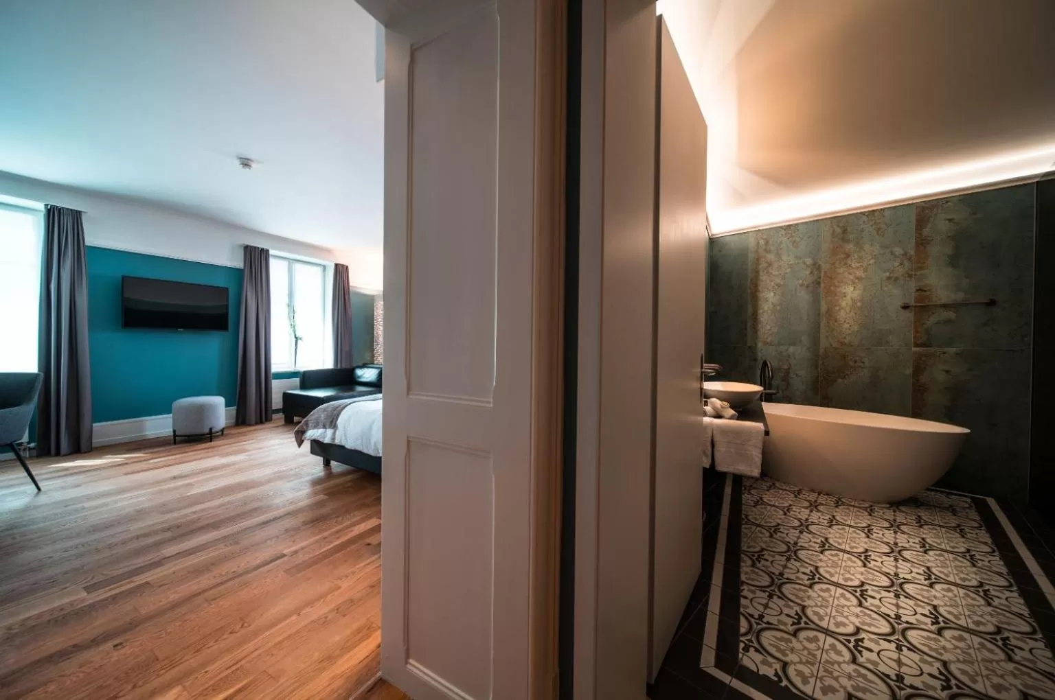 Bathroom in Royal St. Georges Hotel Interlaken - MGallery Collection